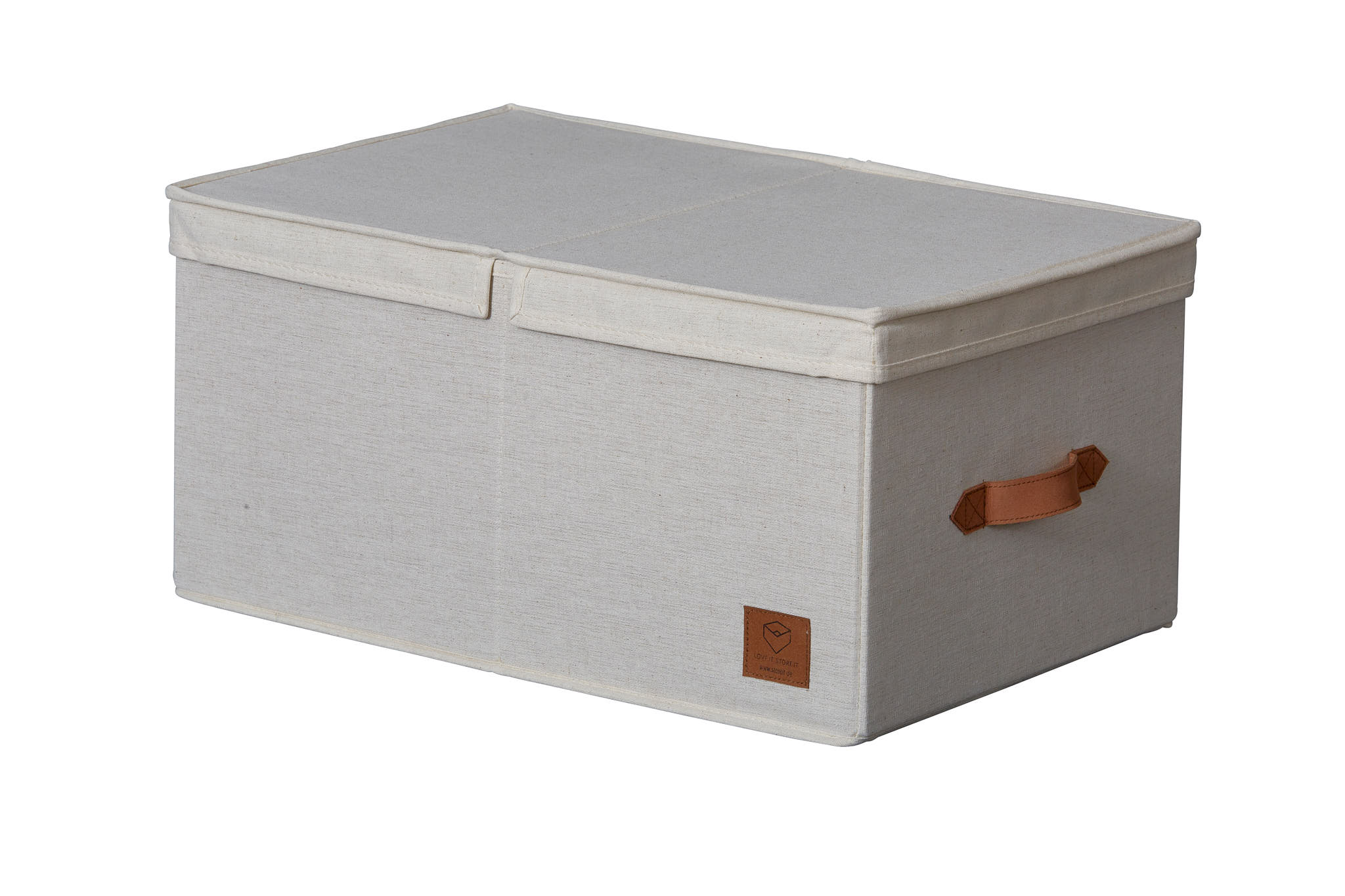 Store It Premium Natur Ordnungsbox mit Klappdeckel Store It Premium Natur Ordnungsbox mit Klappdeckel