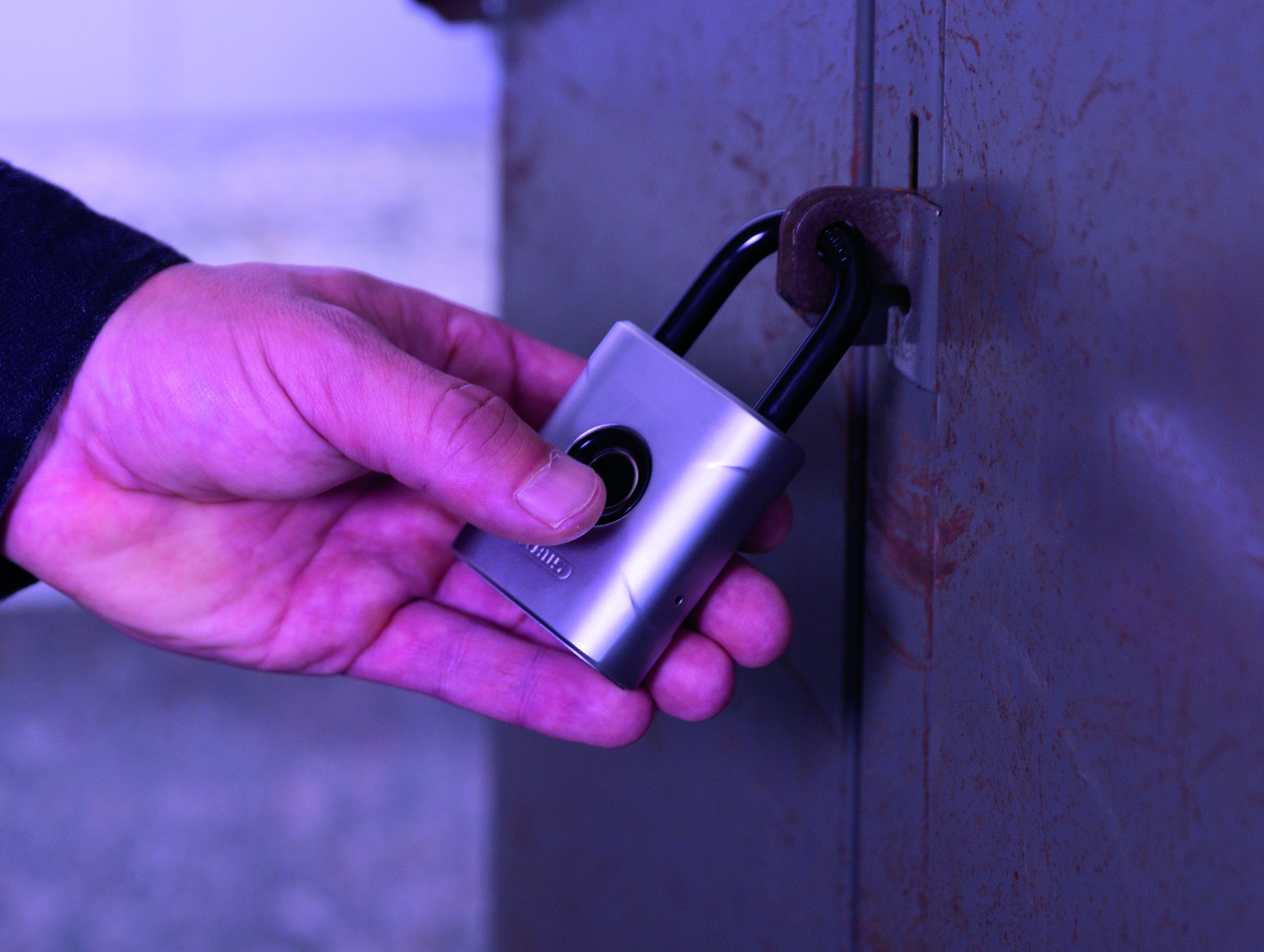 Abus Vorhangschloss 57/50 Touch / Fingerprint Abus Vorhangschloss 57/50 Touch / Fingerprint