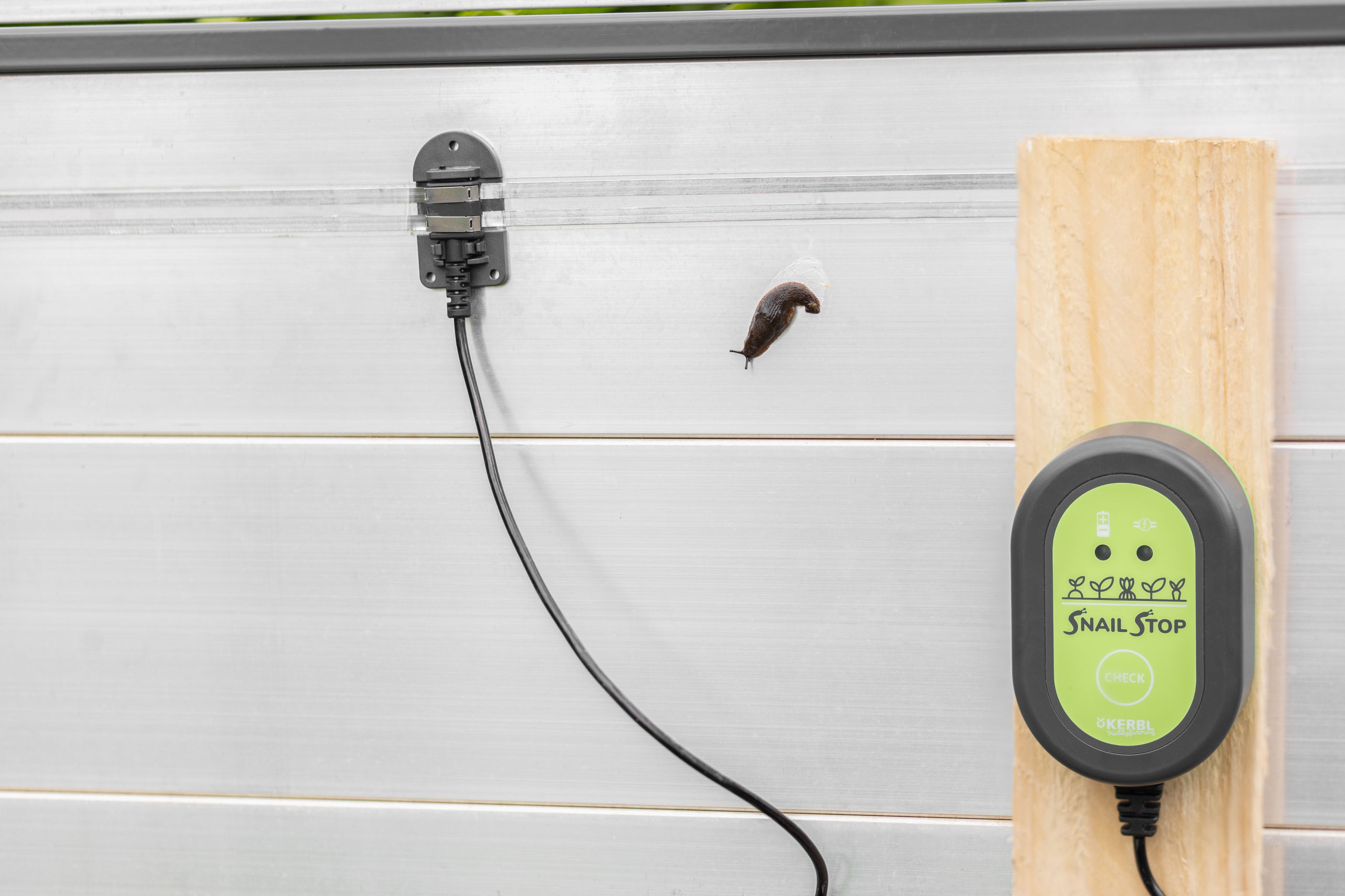 Kerbl SnailStop Starter-Set, Elektrischer Schneckenzaun