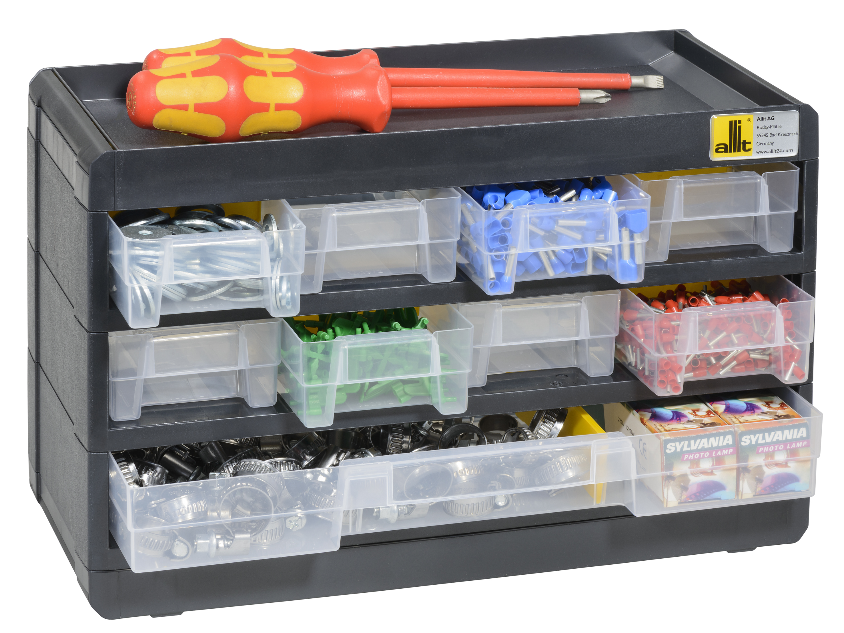 458080_50 Allit Kleinteilemagazin VarioPlus Basic 19