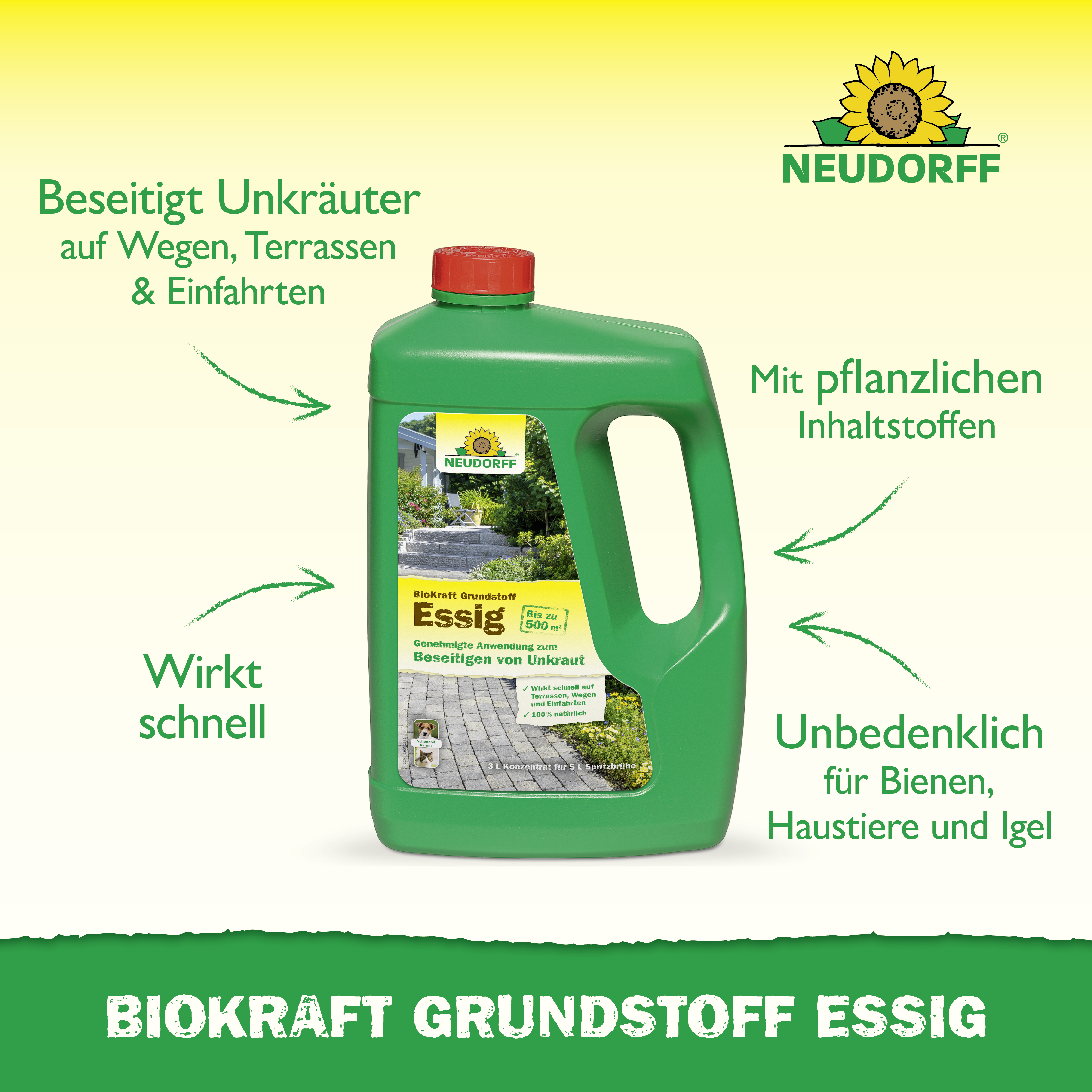 Neudorff BioKraft Grundstoff Essig