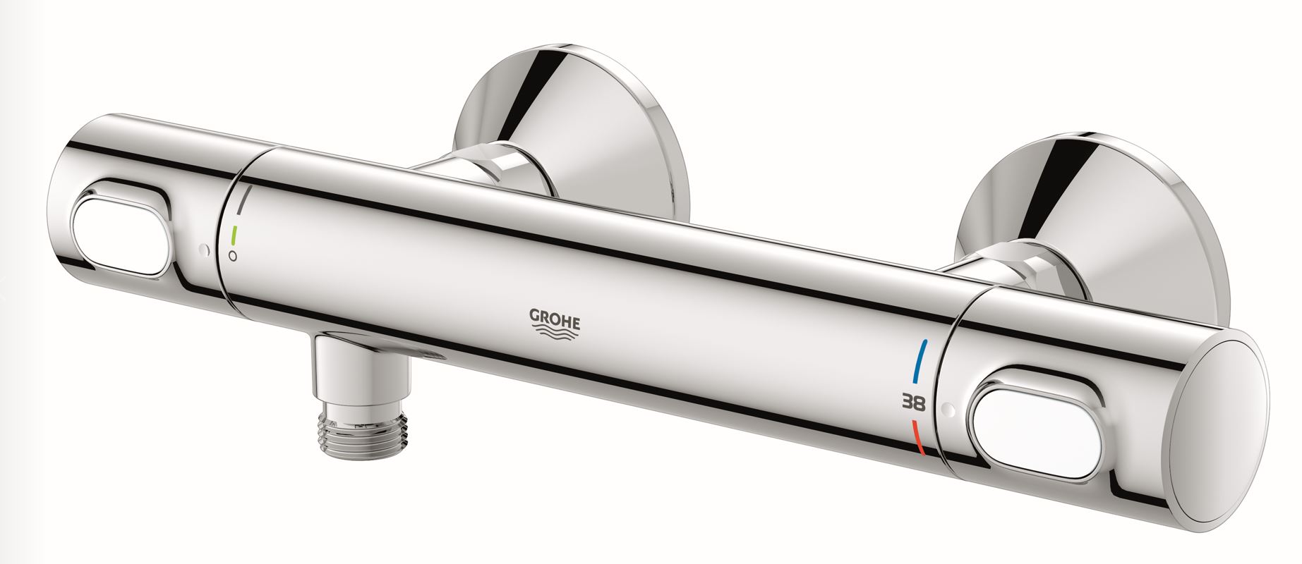 Grohe Precision Flow Thermostat-Brausebatterie, 1/2" Grohe Precision Flow Thermostat-Brausebatterie, 1/2"