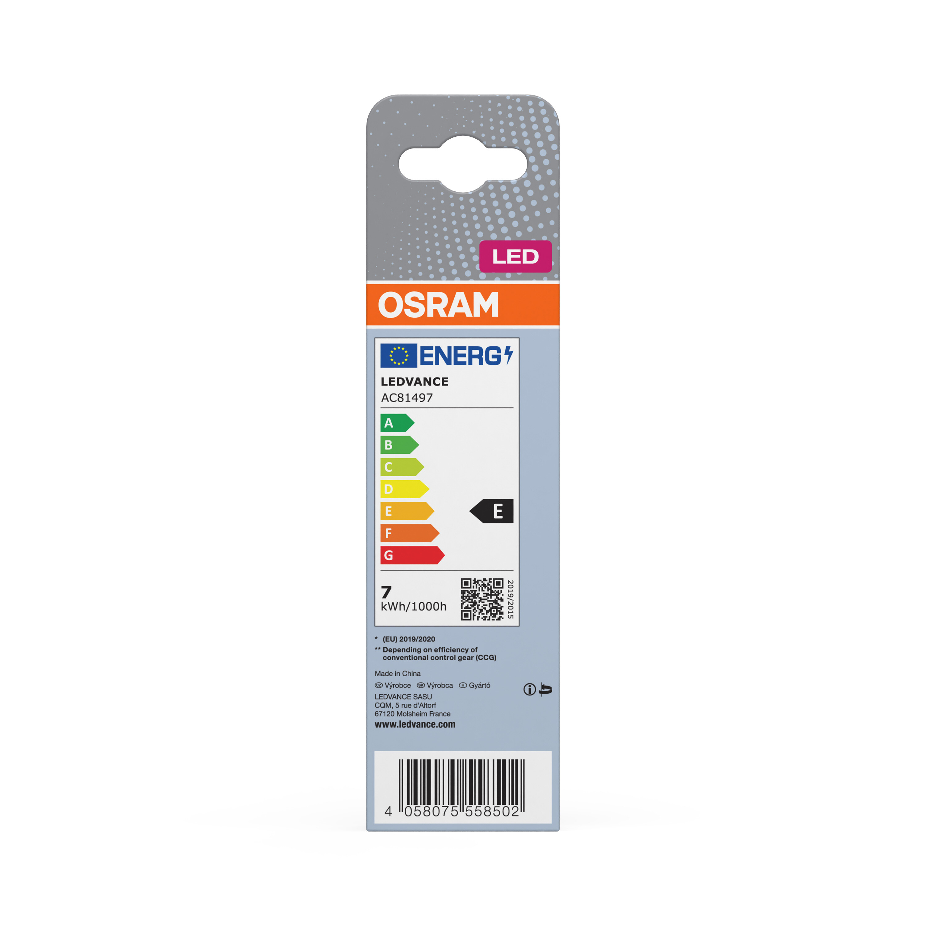Osram DULUX LED Röhre 14,8 cm, kaltweiß