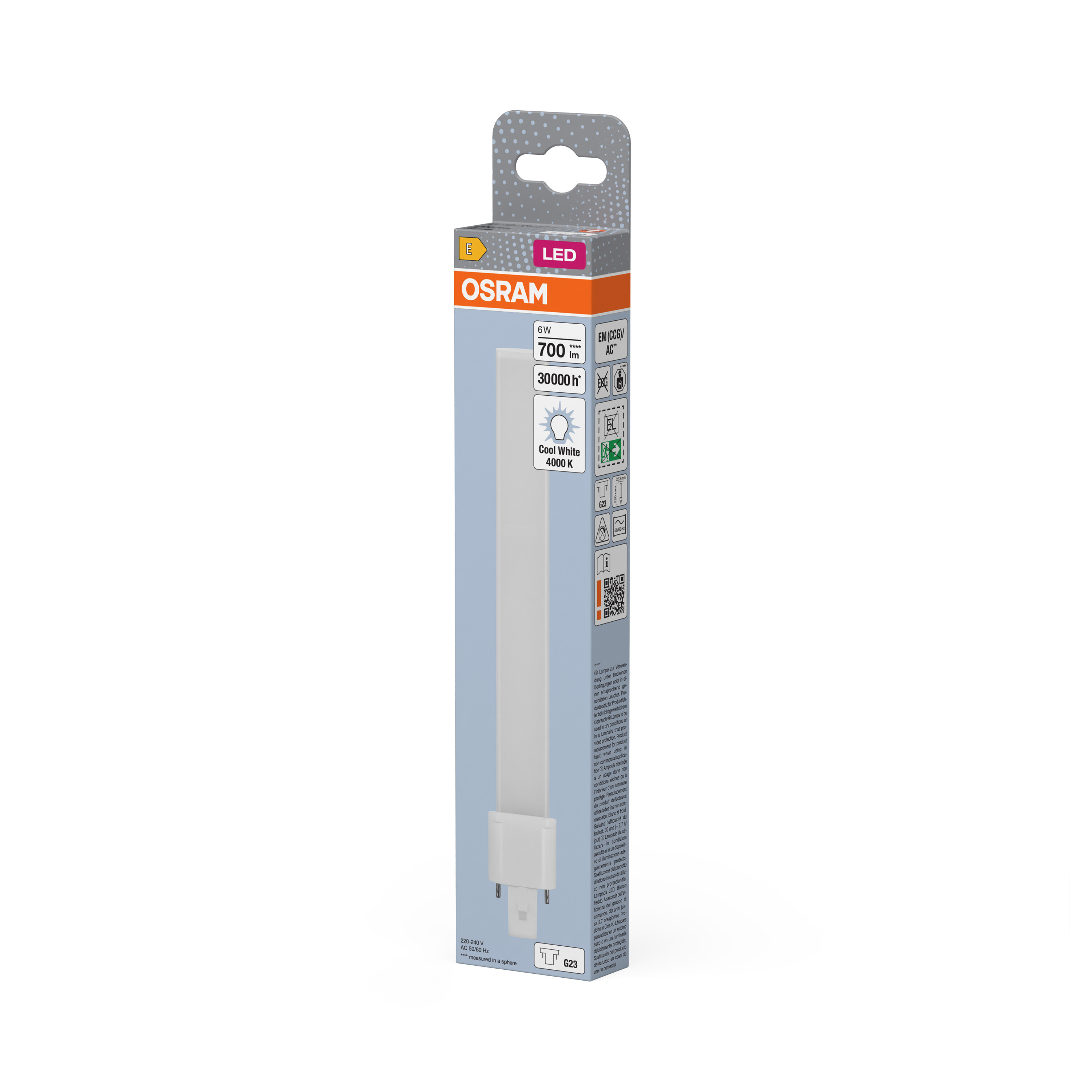 Osram DULUX LED Röhre, 23,4 cm, kaltweiß