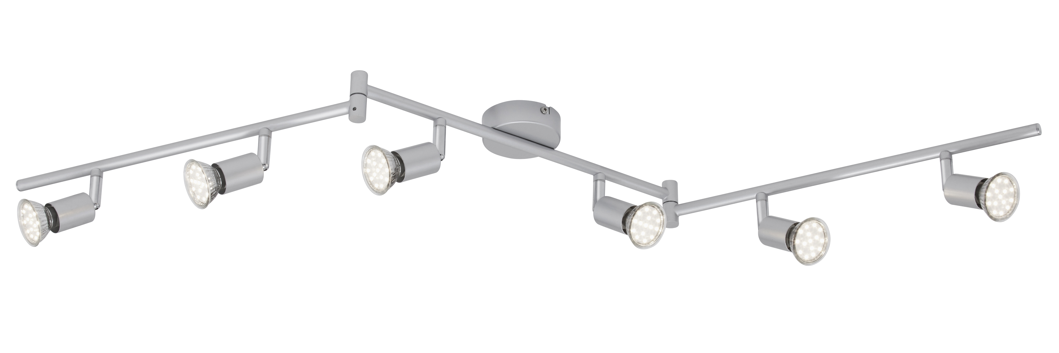 701949-1 BRILONER SCHIENE 6X3W TITAN