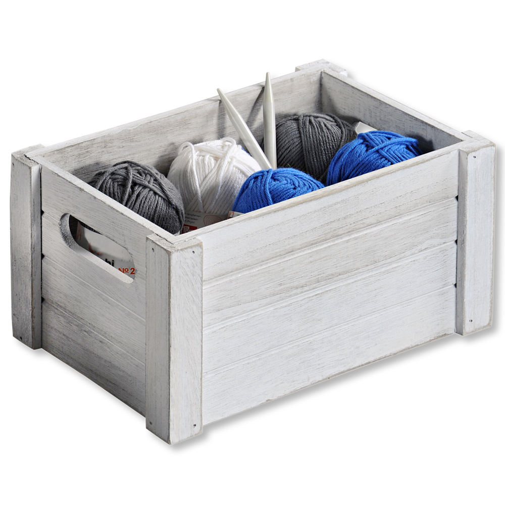 Kesper Aufbewahrungsbox, weißt gekält, Pappel, FSC, H 13,5 x B 25,8 x T 17 cm Kesper Aufbewahrungsbox, weißt gekält, Pappel, FSC, H 13,5 x B 25,8 x T 17 cm