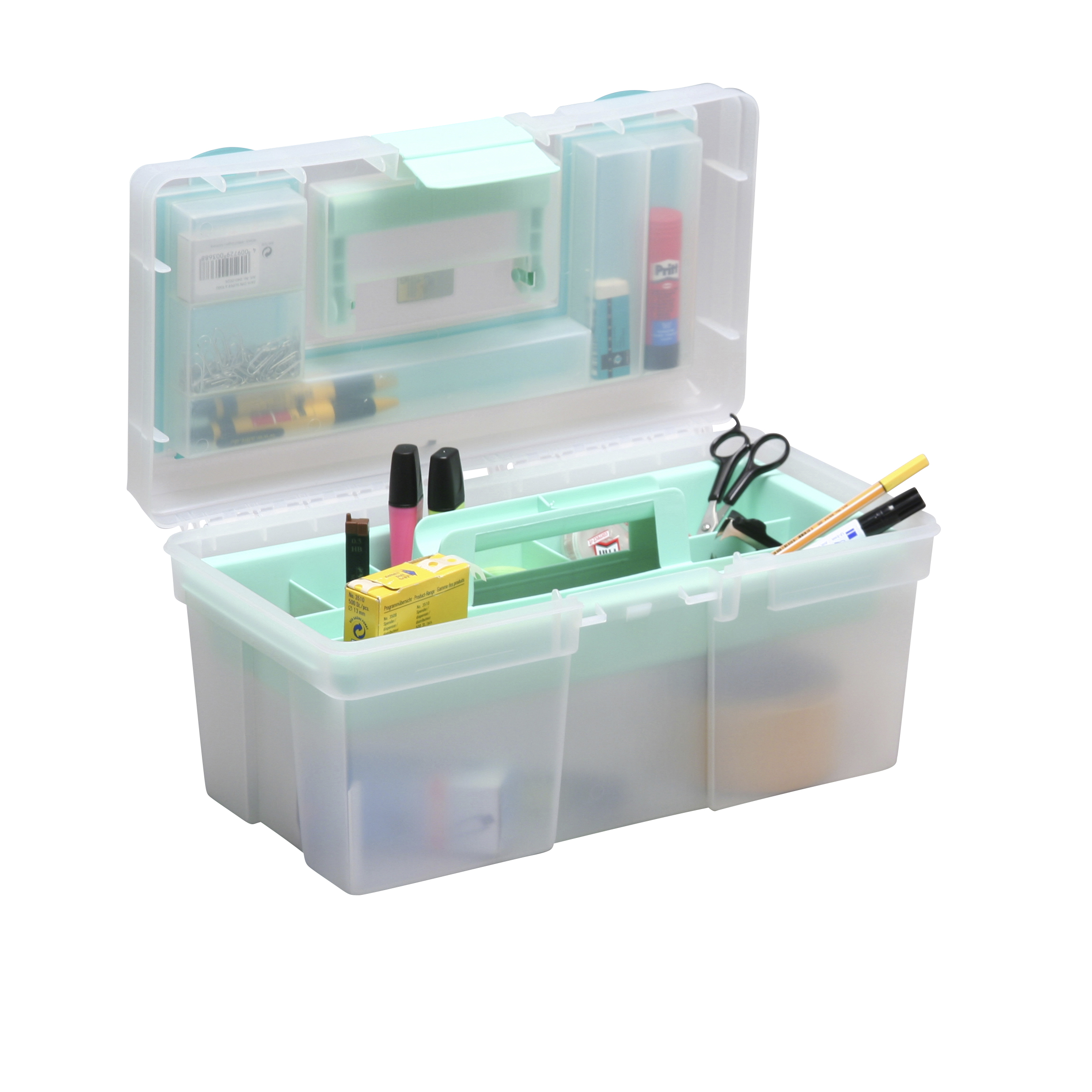 416413_2 Allit Aufbewahrungskoffer McPlus Clear 16