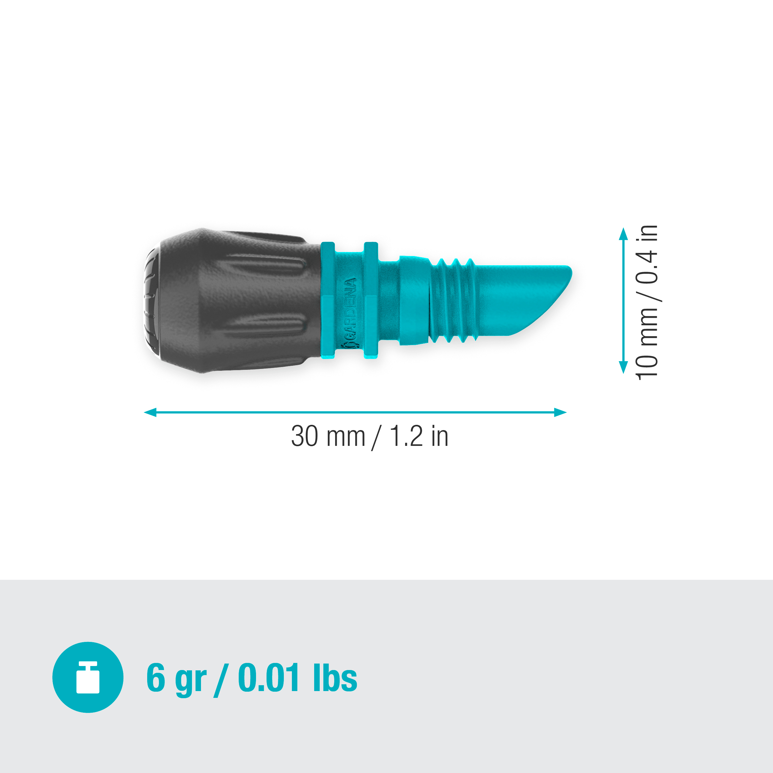 Gardena Micro-Drip-System Nebeldüse - Inhalt: 5 Stück Gardena Micro-Drip-System Nebeldüse - Inhalt: 5 Stück