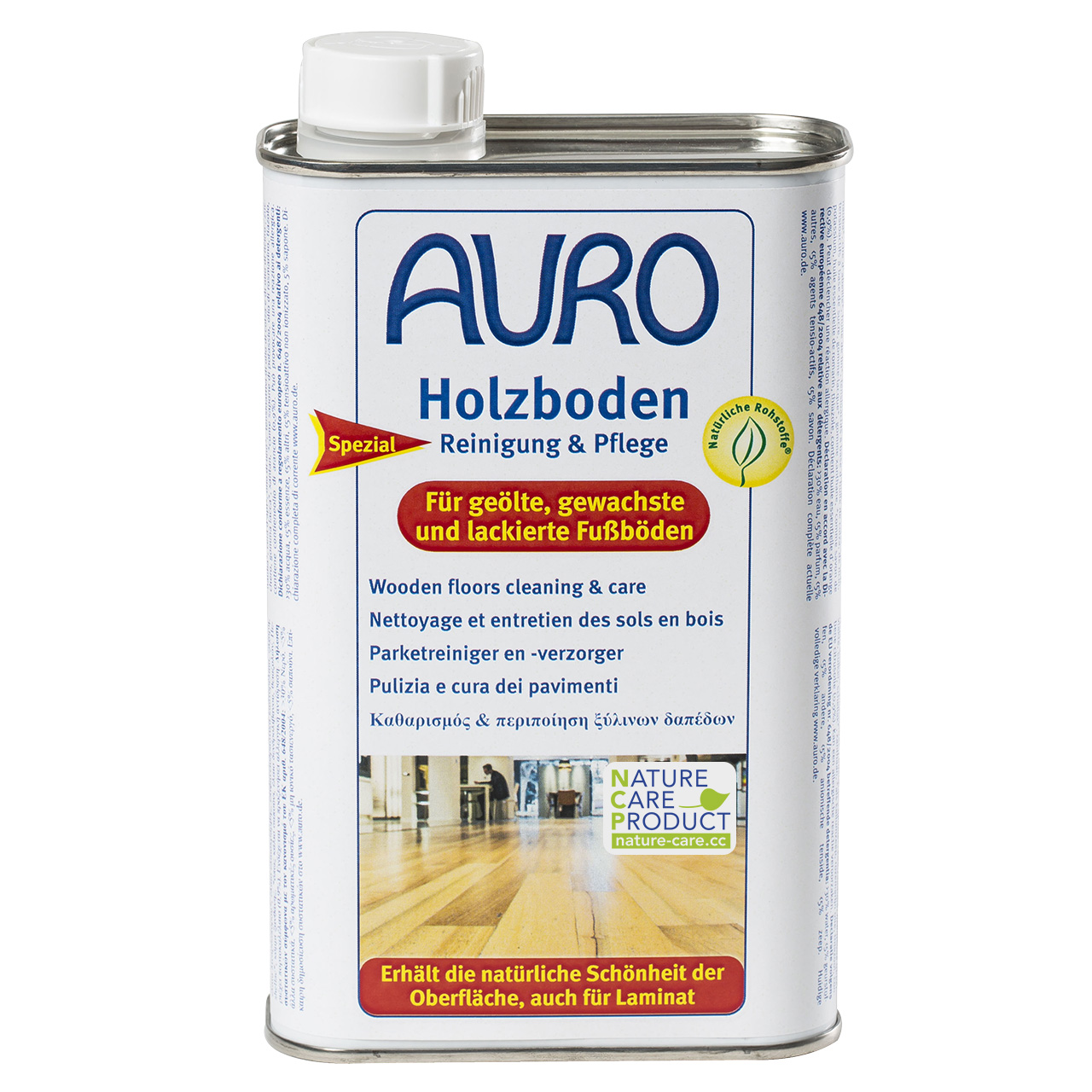 357271-AURO-Holzboden-Reinigung-und-Pflege-500ml Auro Holzboden Nr. 661, 500 ml
