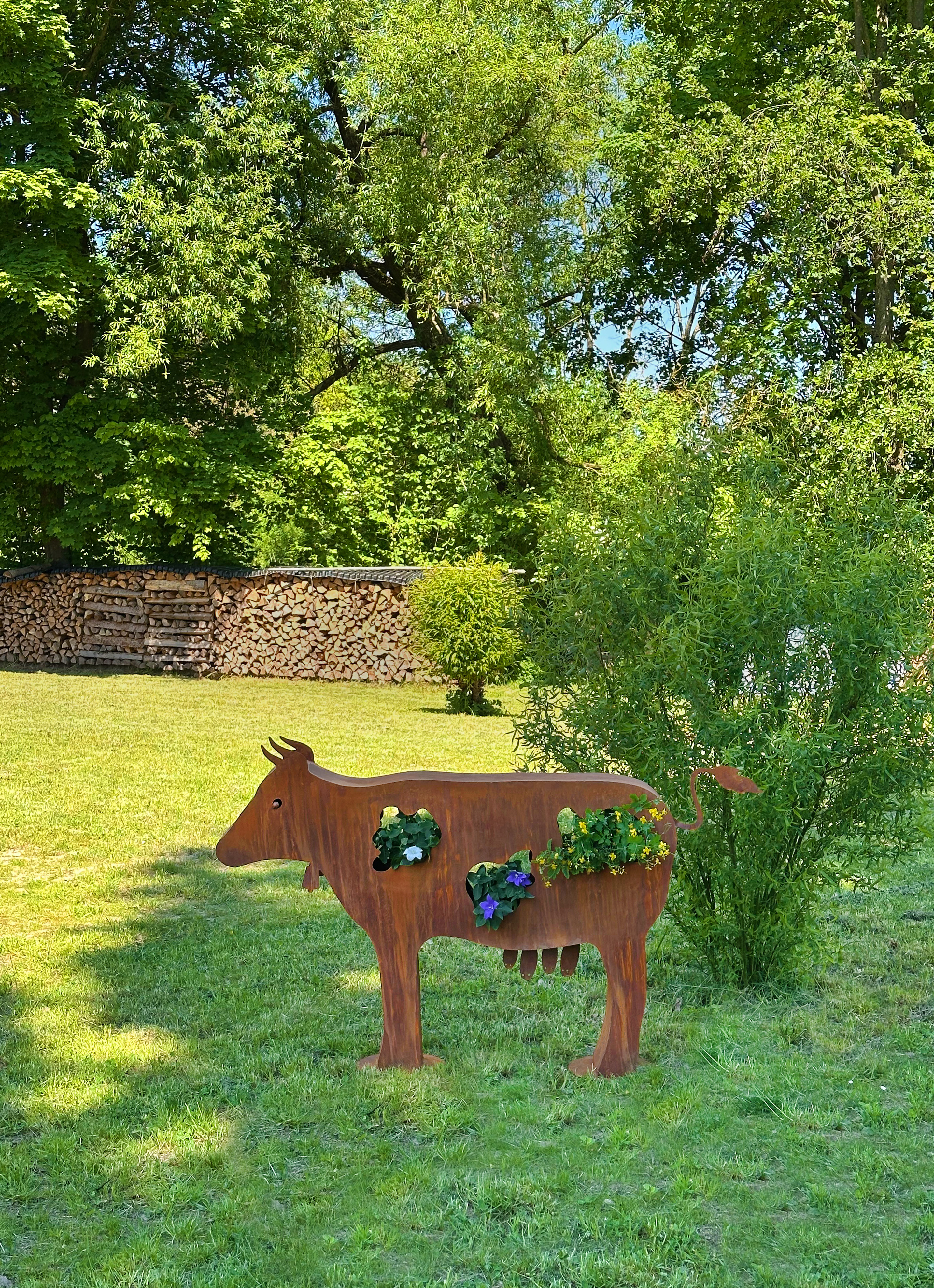 Badeko Kuh -Berta- zum Bepflanzen