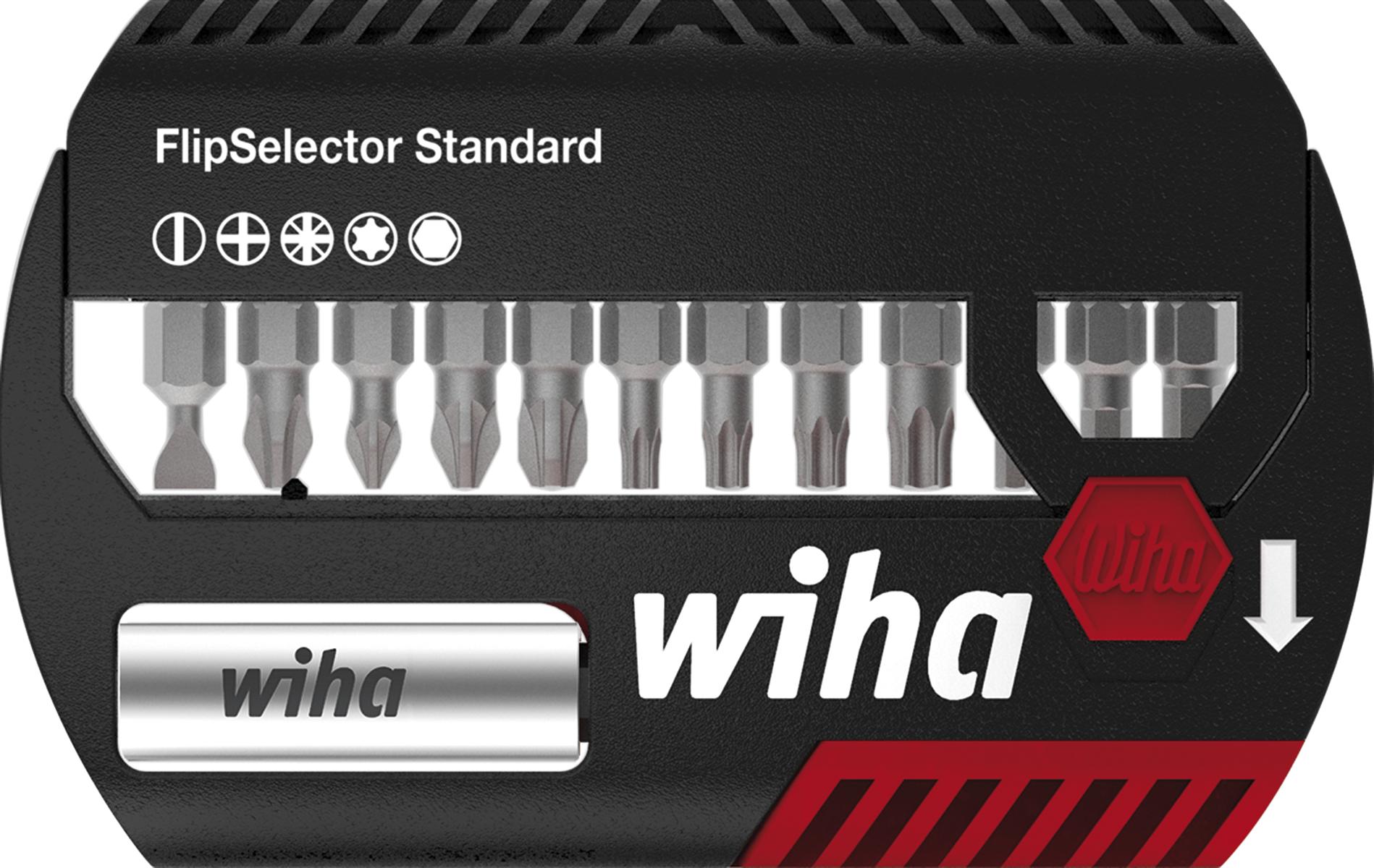 Wiha Bit Set FlipSelector Standard 25 mm