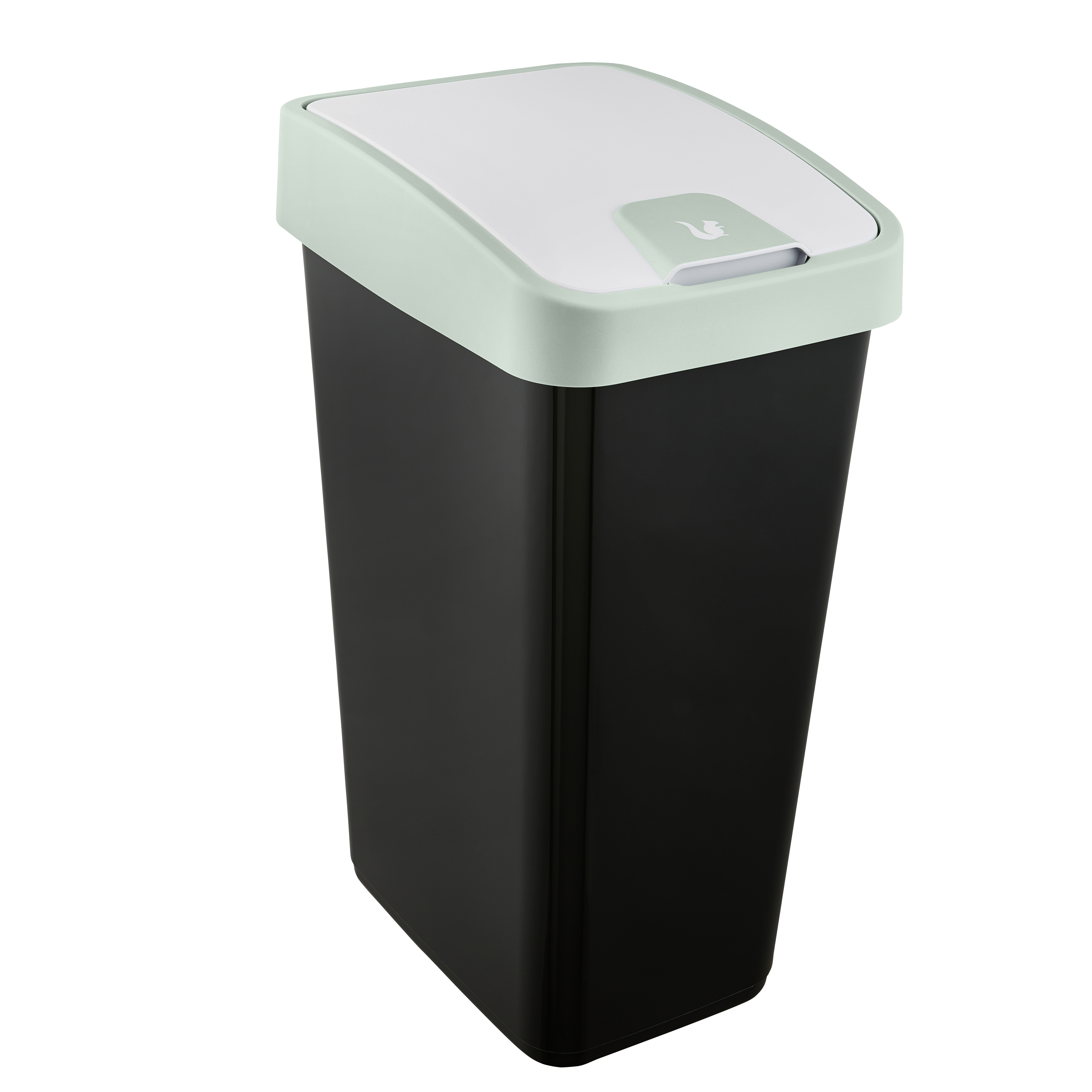 Keeeper Abfallbehälter magne mit Flip-Deckel, 45 l, soft green