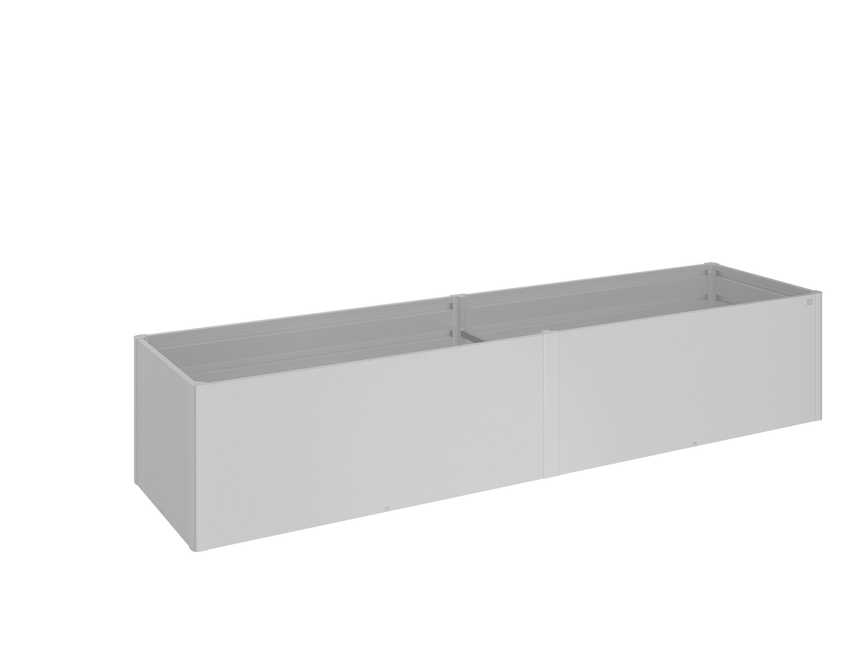 Biohort Hochbeet Gr. 4x1, silber-metallic