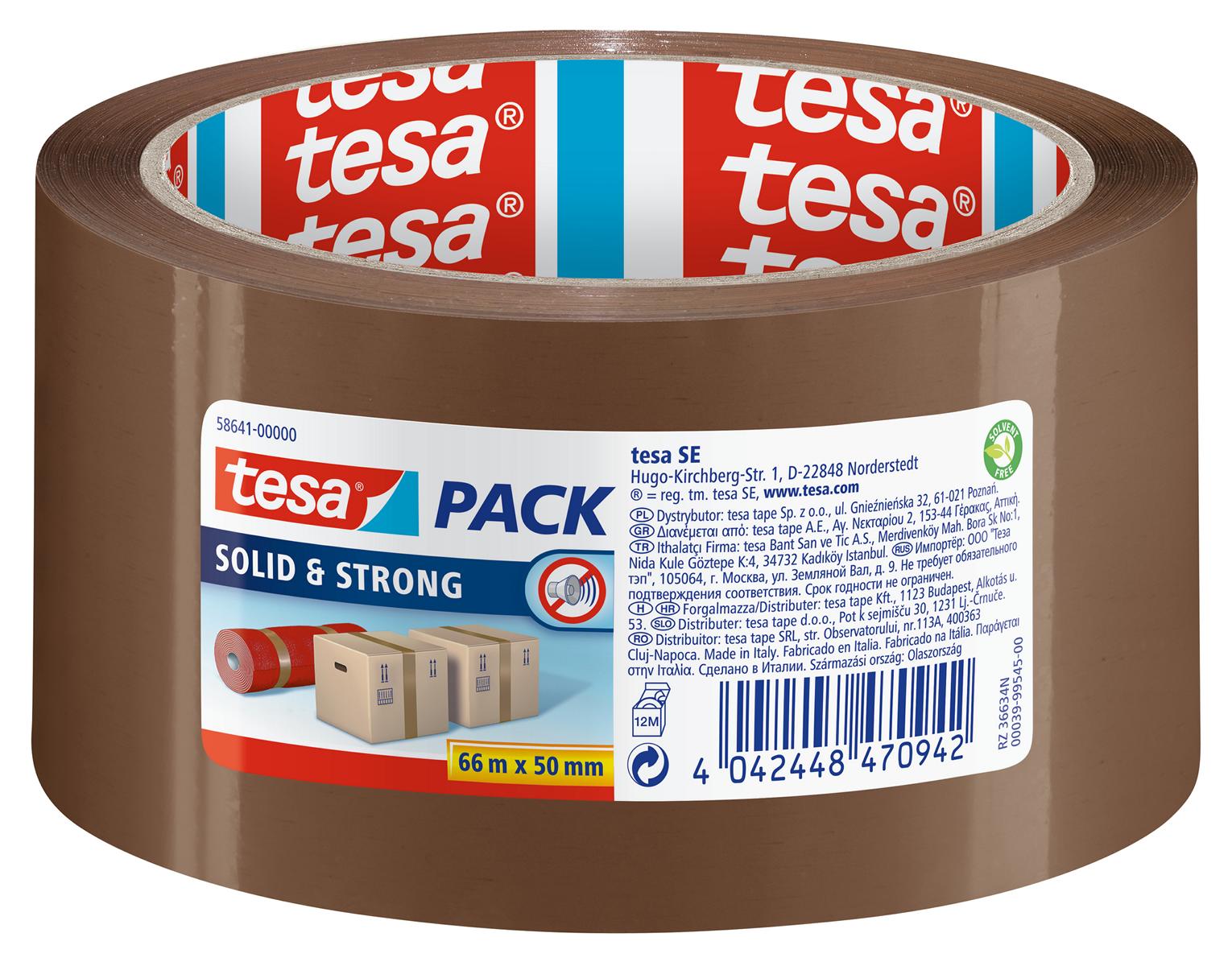 tesa Solid & Strong tesapack, 66 m
