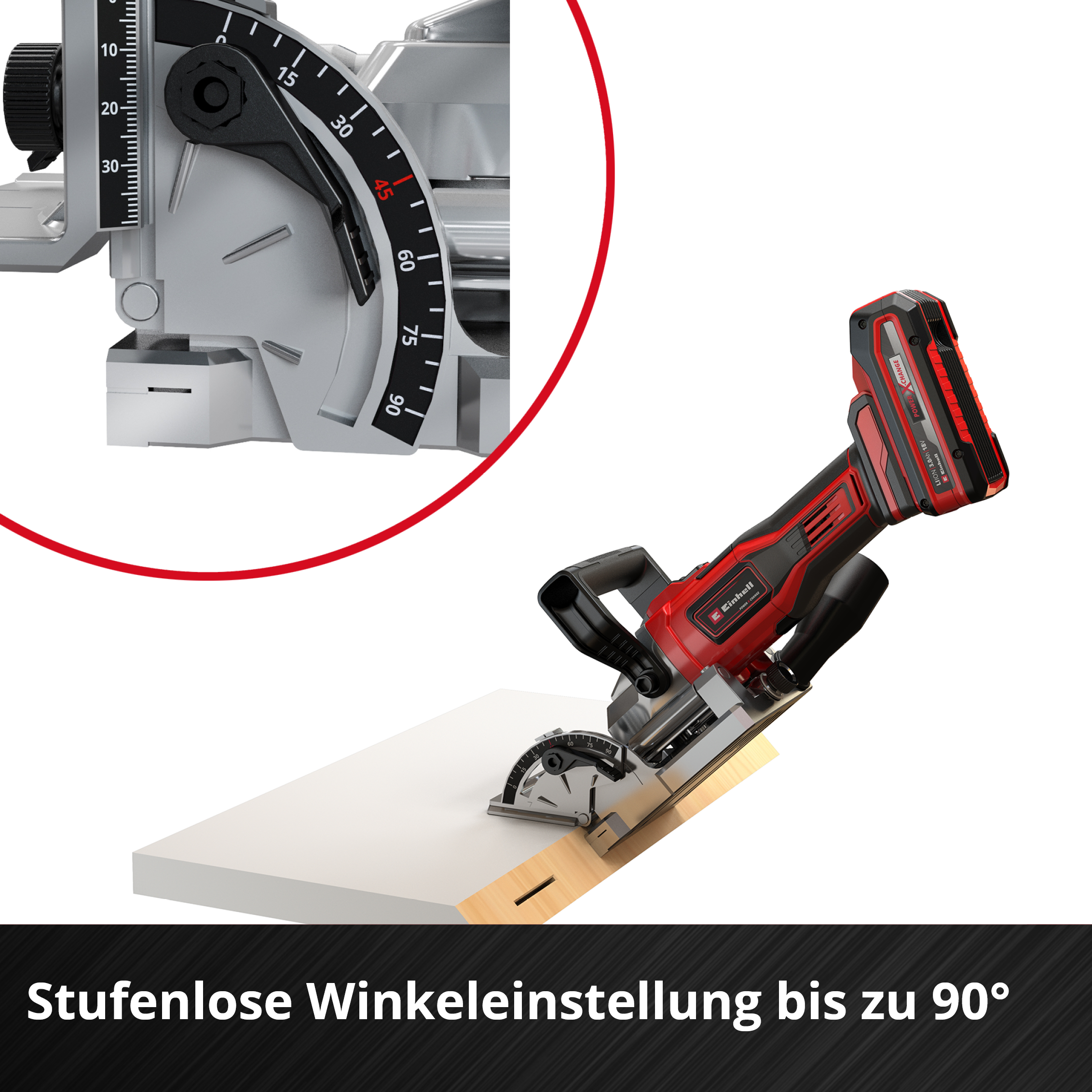 Einhell Akku-Flachdübelfräse TE-BJ 18 Li - Solo
