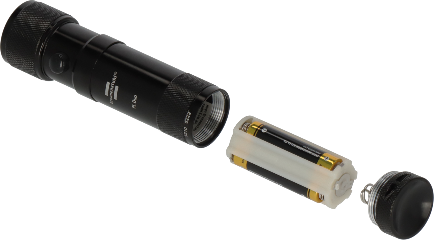 Brennenstuhl LED Taschenlampe mit integriertem Laserpointer