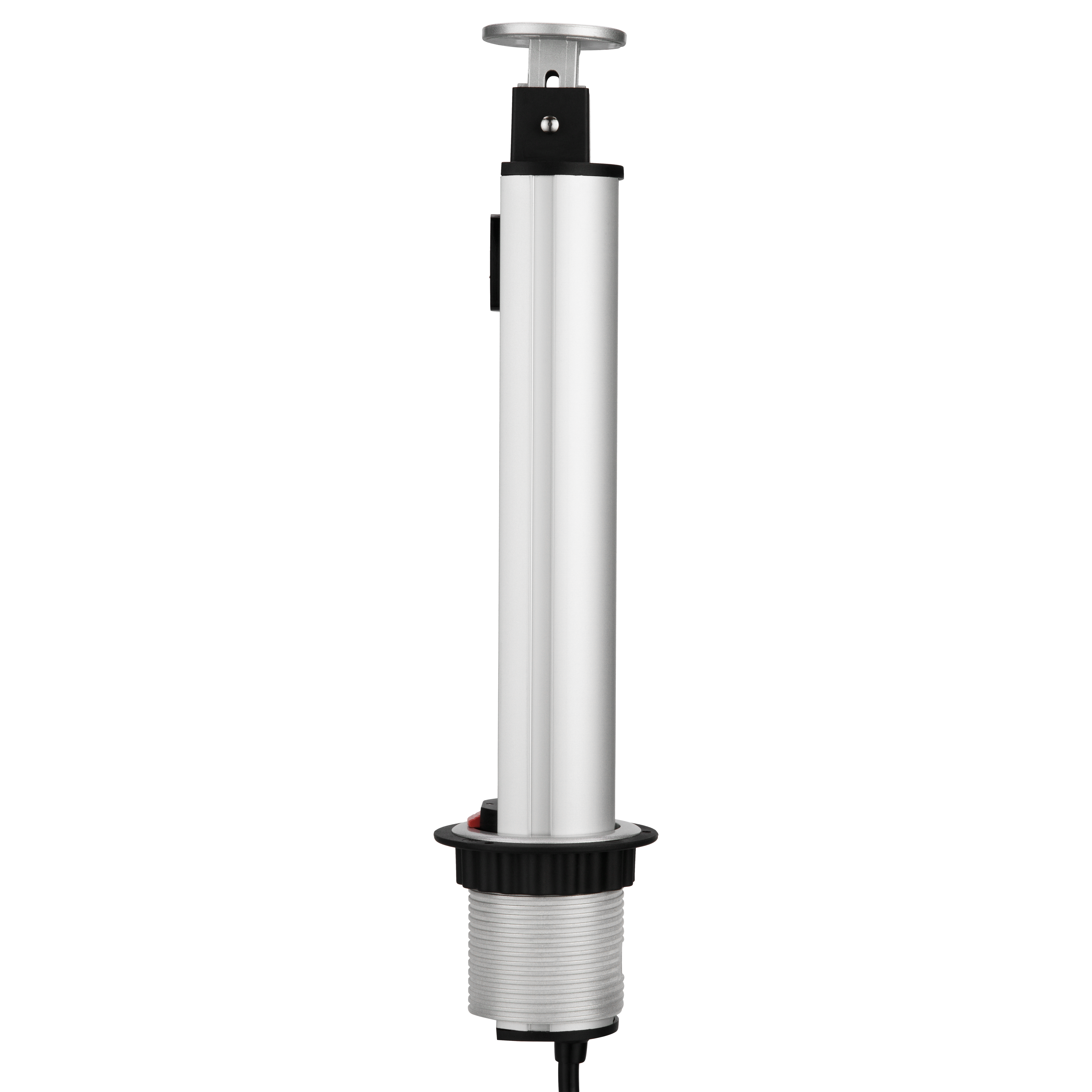 Steckdosensäule 3-fach mit USB, 1,5m