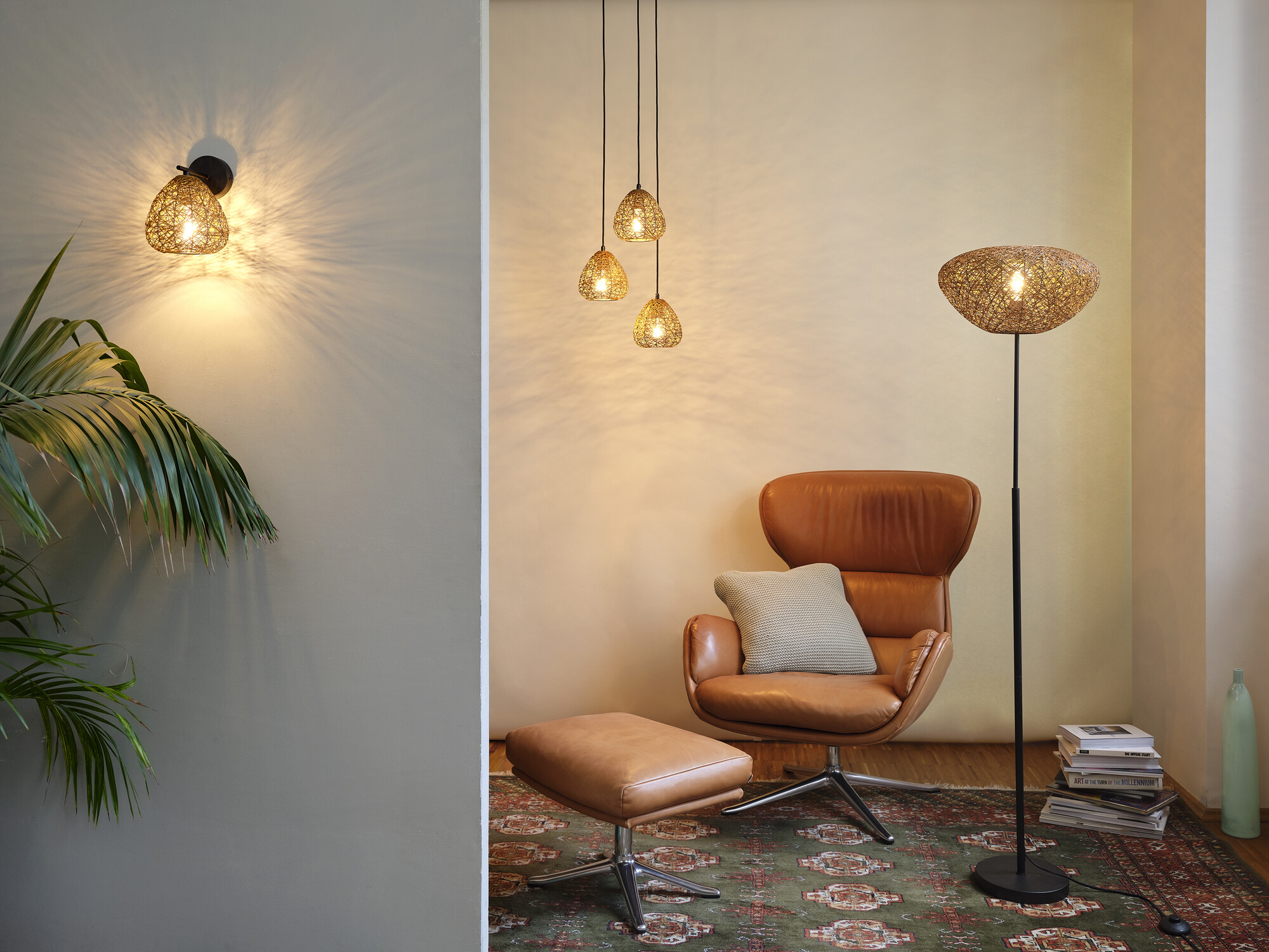 Osram Decor Stehleuchte, 1XE27, schwarz