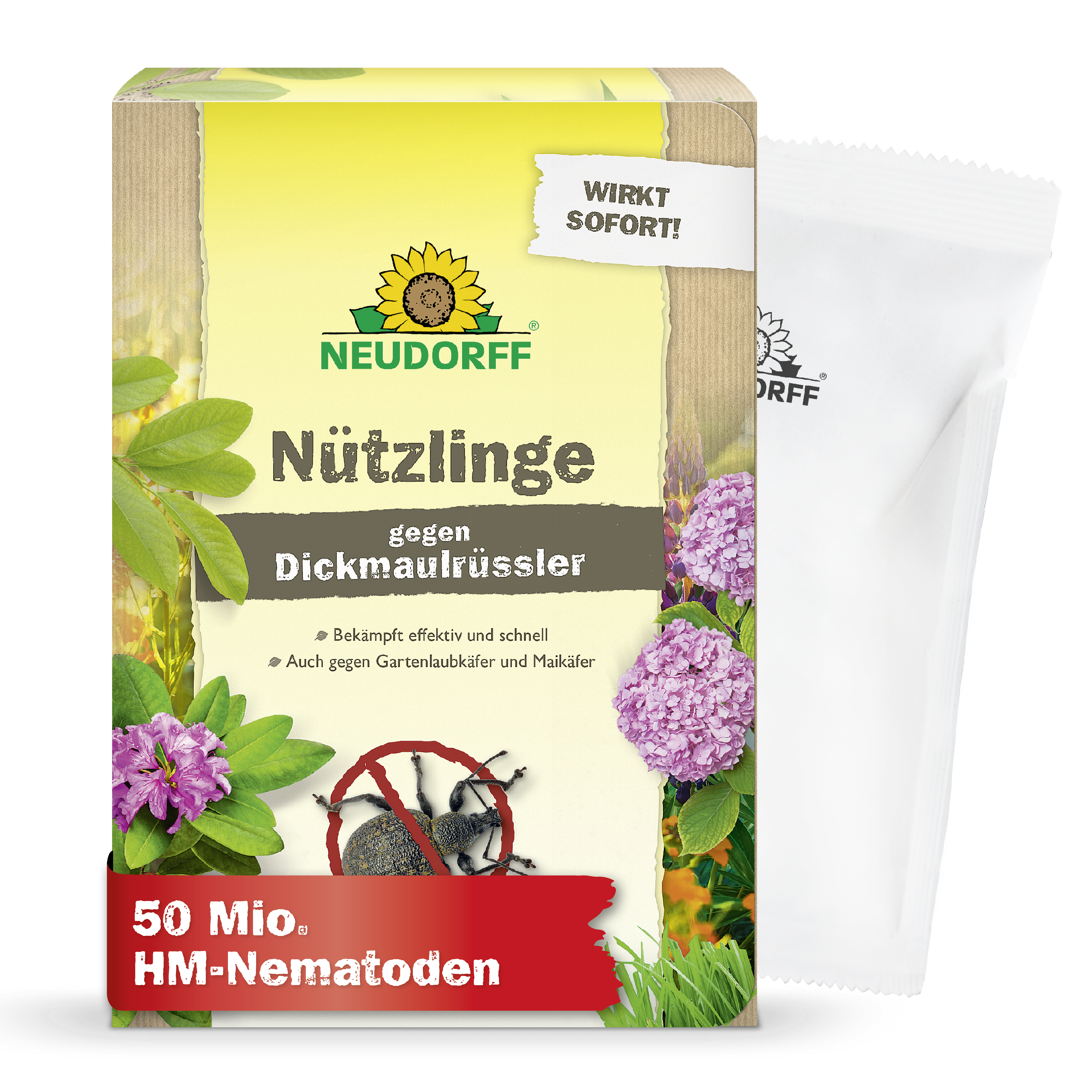 Neudorff Bestell-Karte Nützlinge gegen Dickmaulrüssler