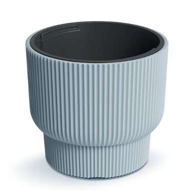 Prosperplast Blumentopf Milly, Ø 29,9 cm, H:27 cm, hellgrau