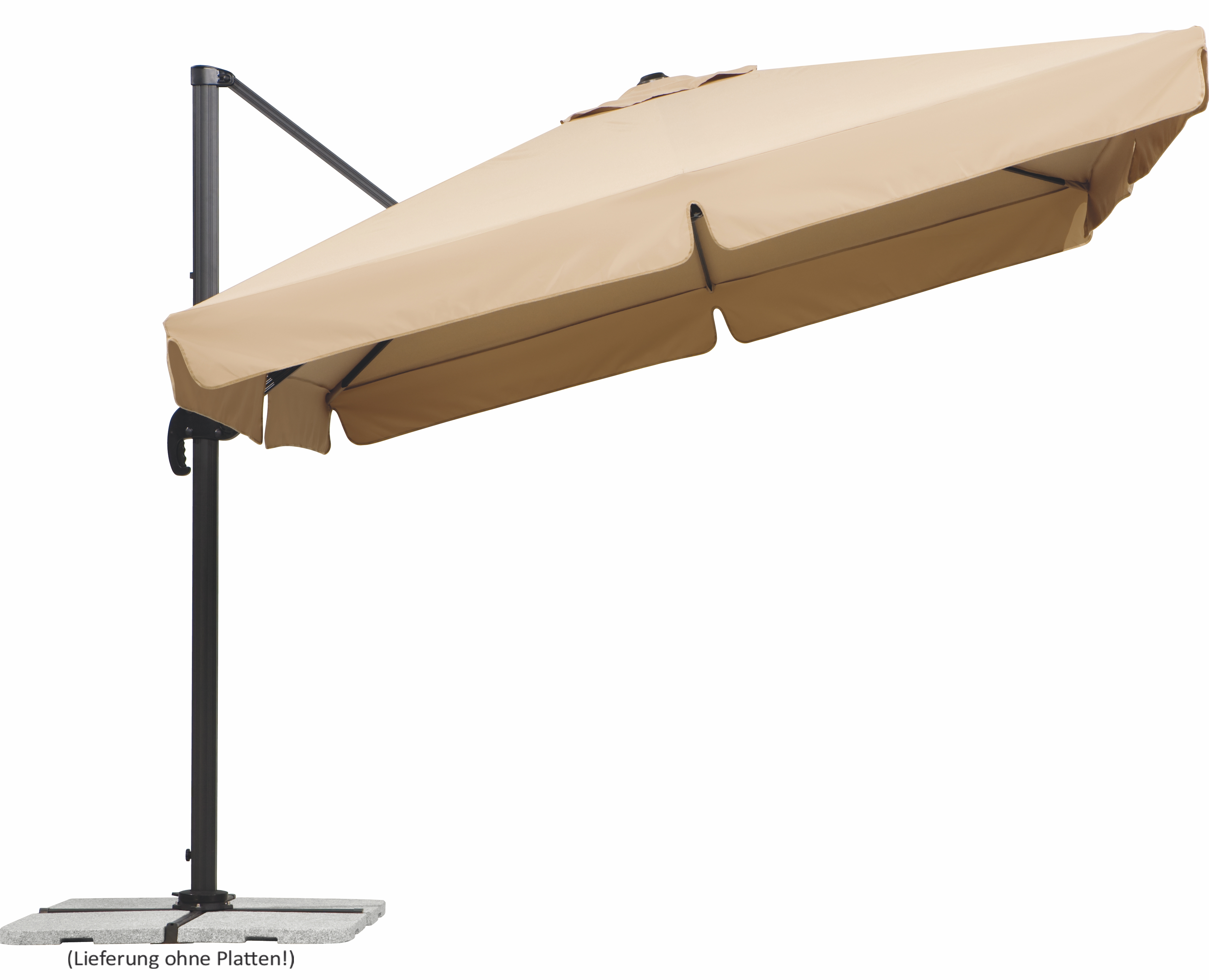 509851_5 Schneider Schirm Rhodos 300X300cm Natur