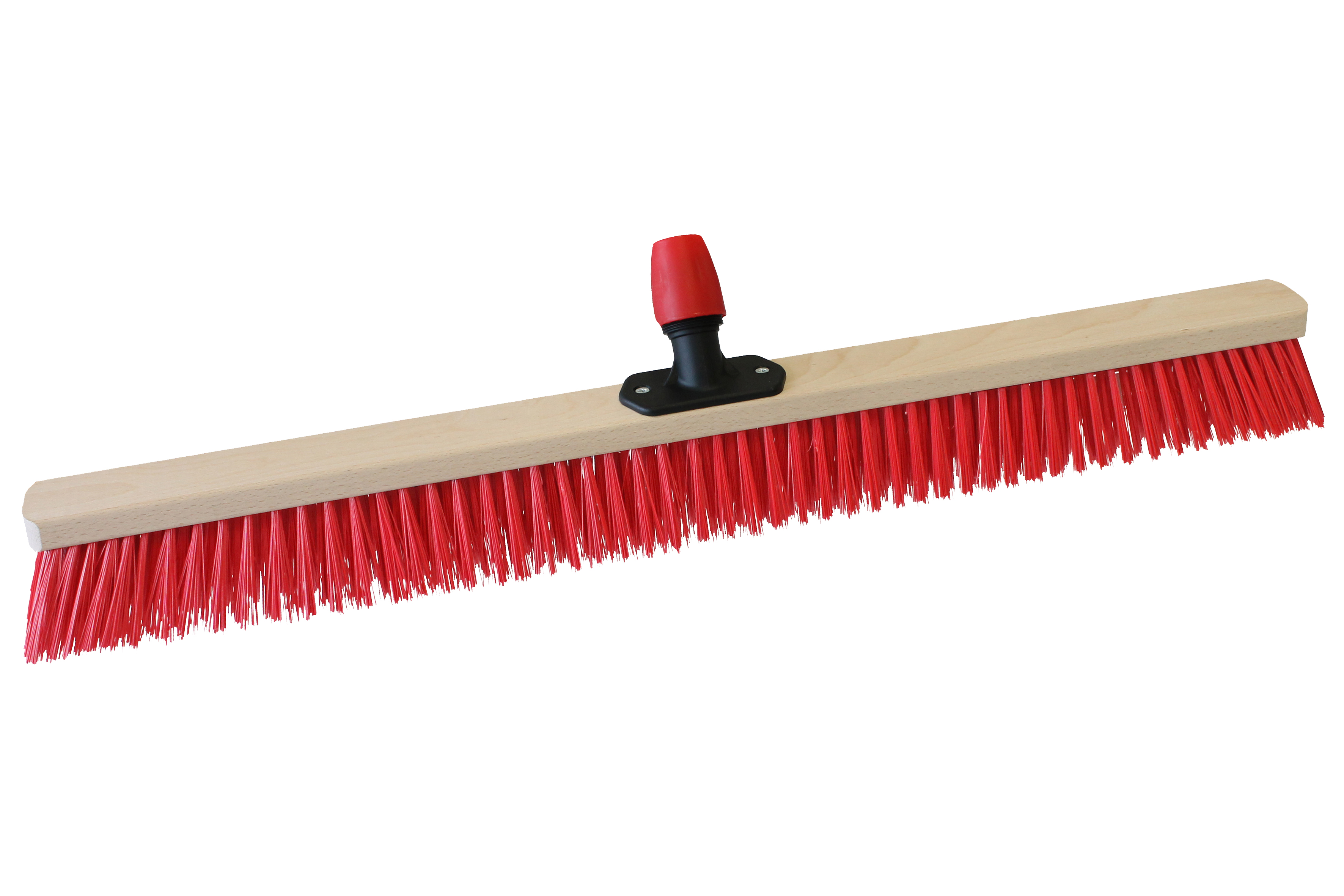 BÜRSTENMANN SAALBESEN HOLZ 80CM ELASTON ROT   