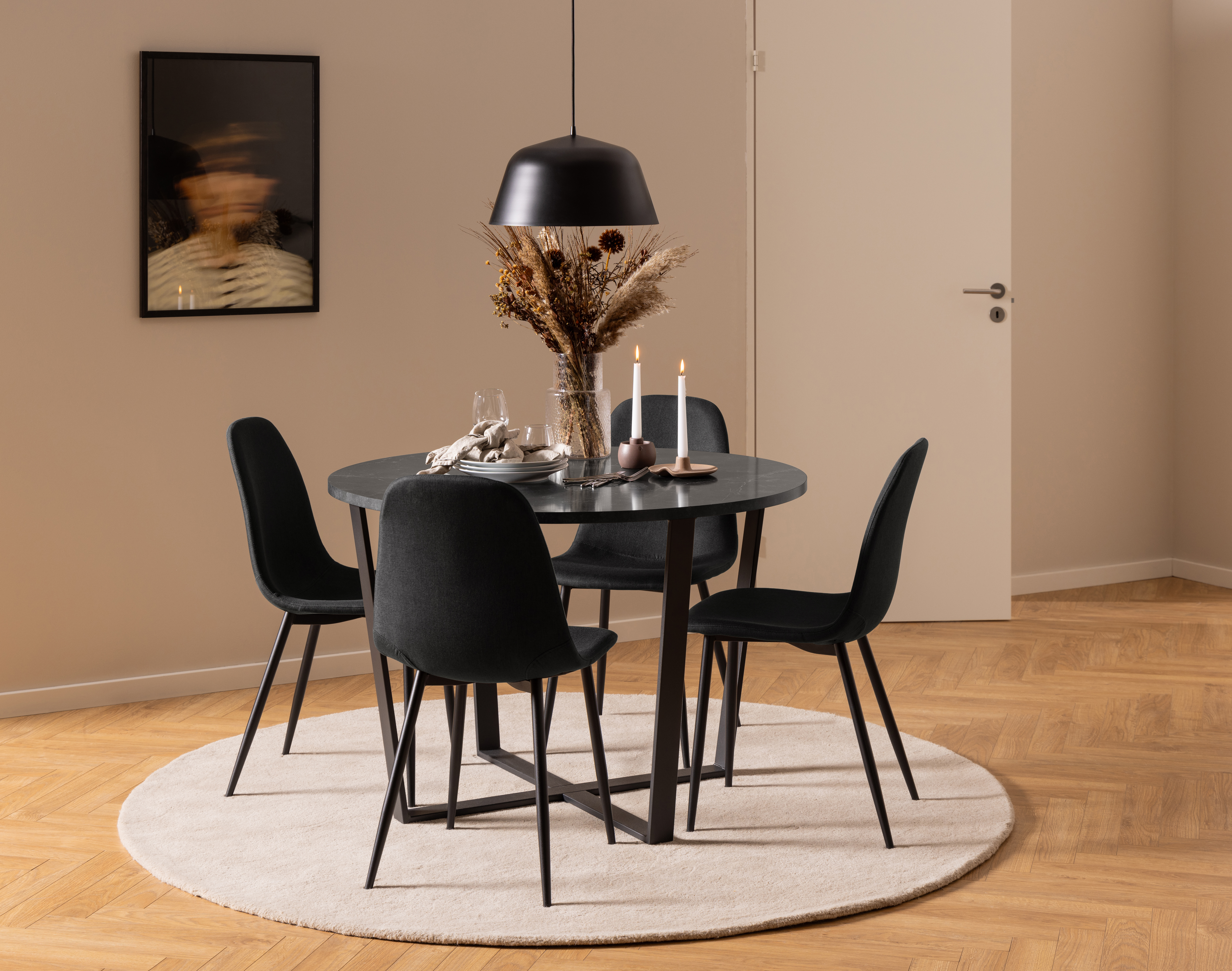 Actona Esszimmerstuhl Celia, schwarz 70 Actona Esszimmerstuhl Celia, schwarz 70