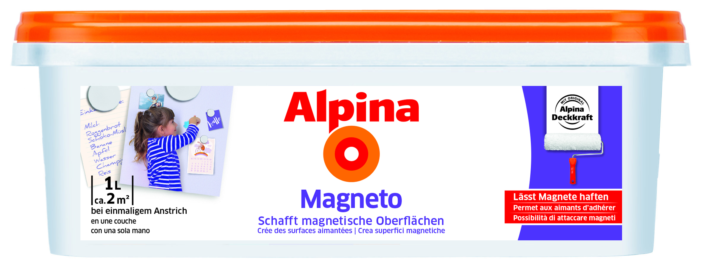 Alpina Magneto silbergrau, 1L