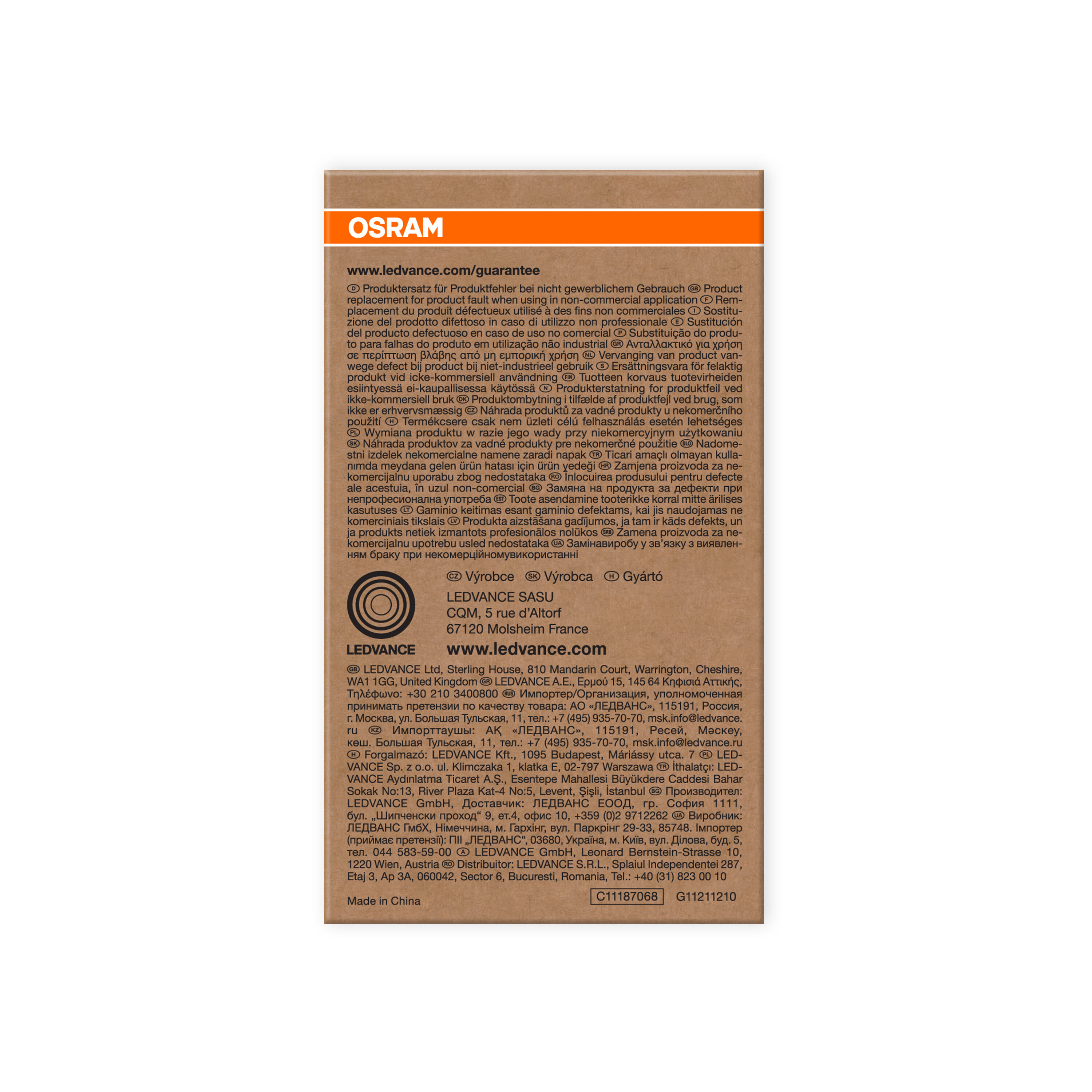 Osram Feuchtraumlampe Essential, 150 cm, 1x19W