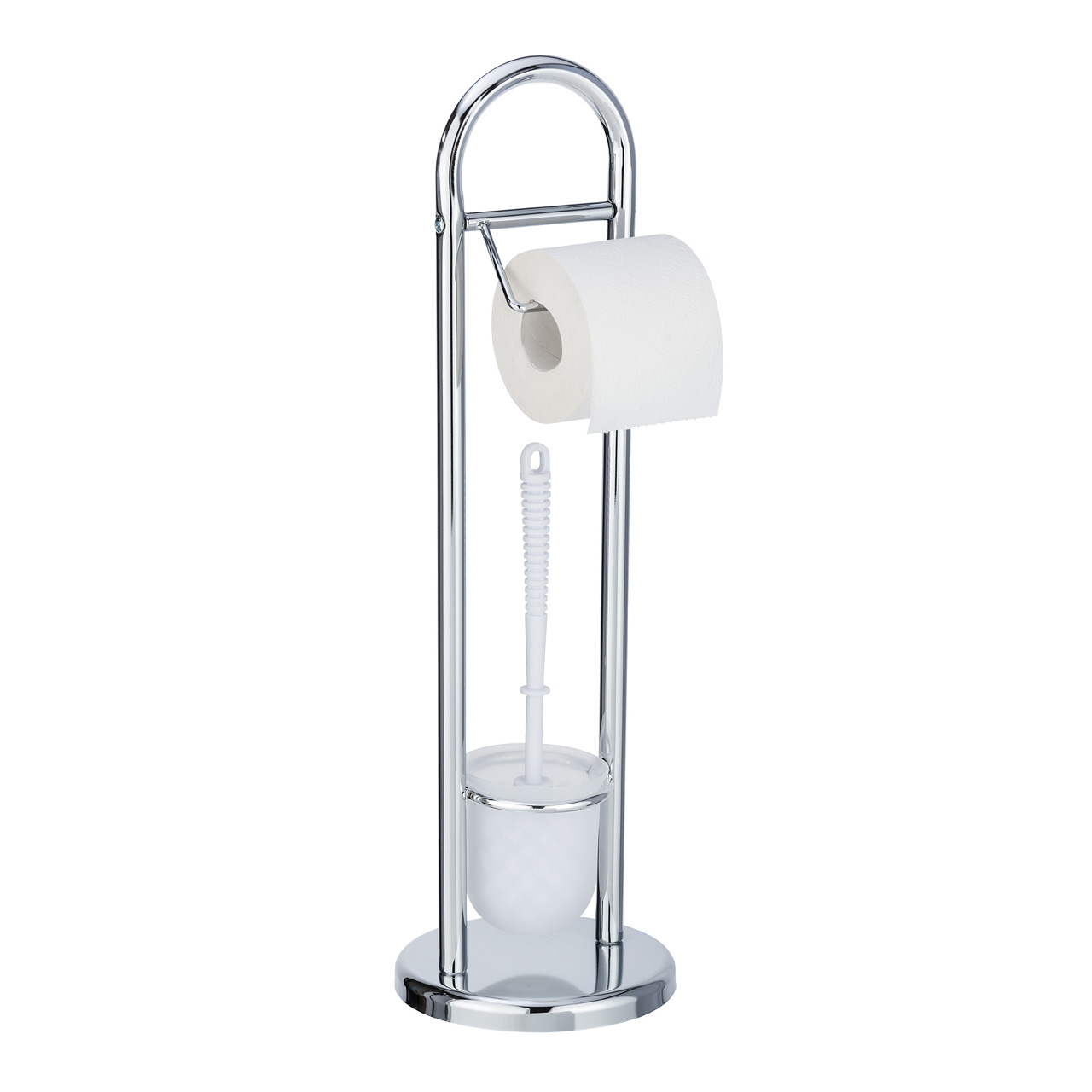 422662-Stand-WC-Garnitur-Siena-Chrom_FS_04 WENKO STAND WC-GARNITUR SIENA 19X19X63CM