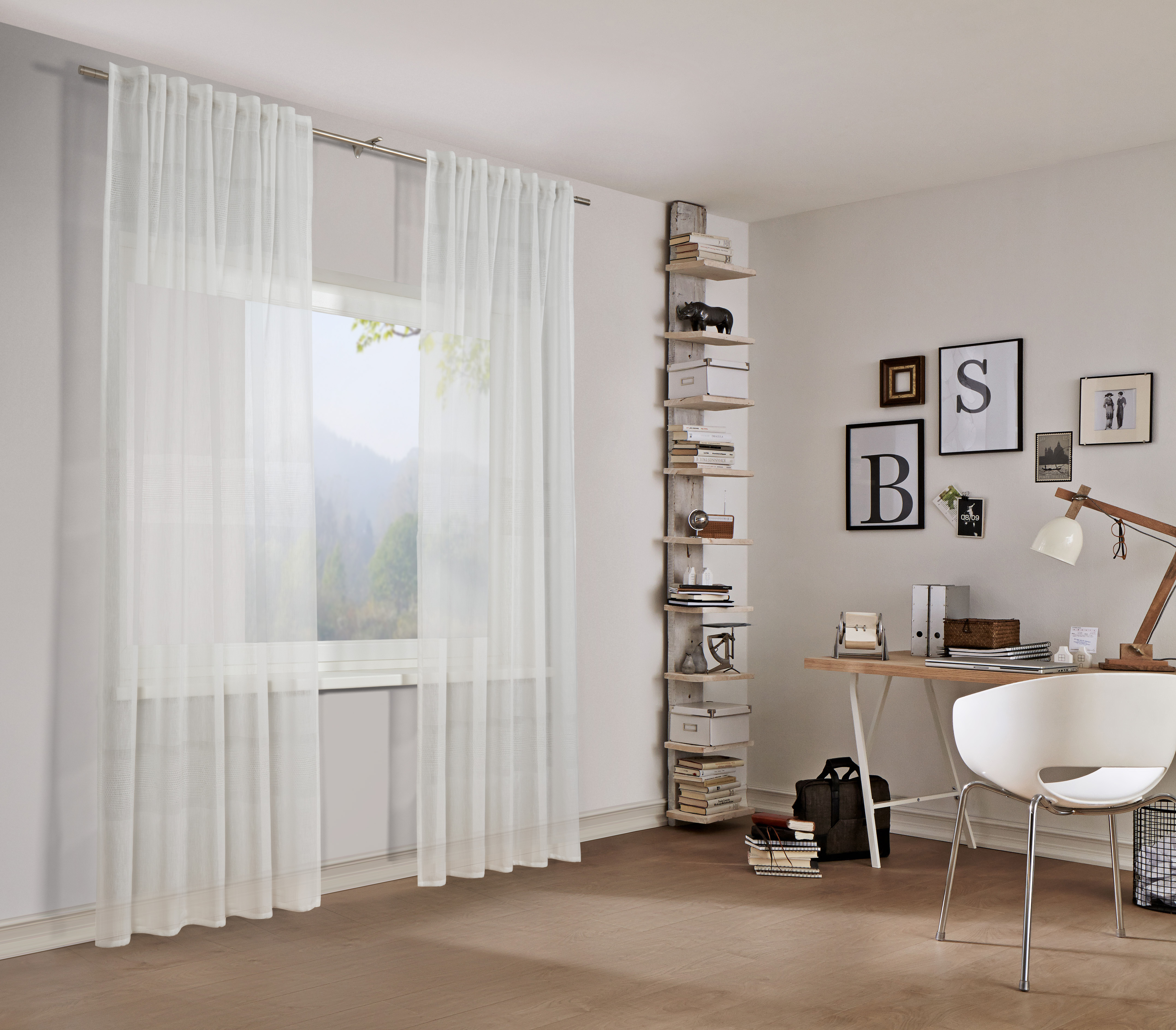 Sehlbach Schal mit Gardinenband natur, 140 x 245 cm Sehlbach Schal mit Gardinenband natur, 140 x 245 cm