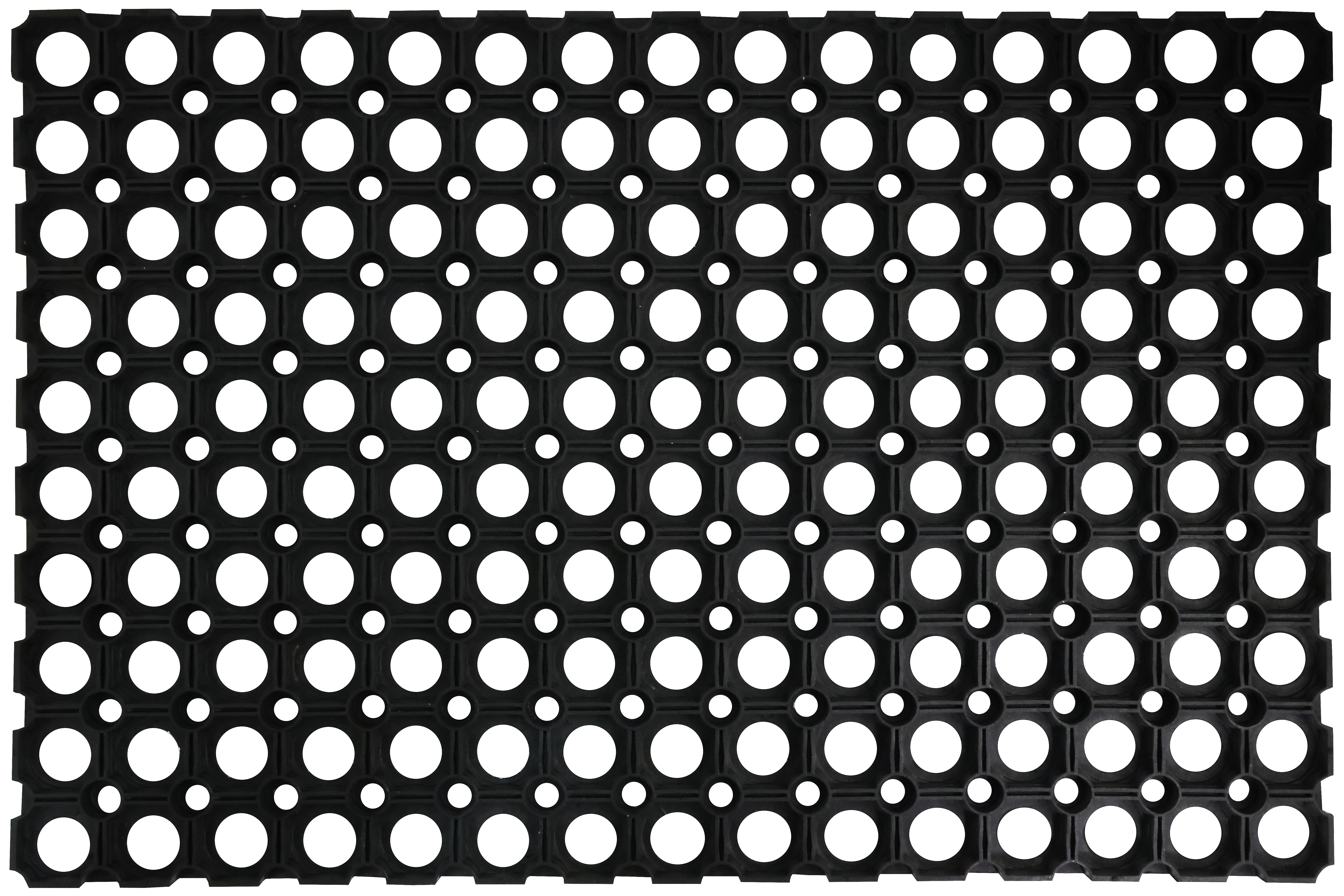 Bürstenmann Profil-Gummimatte (L 60 x B 40 cm)