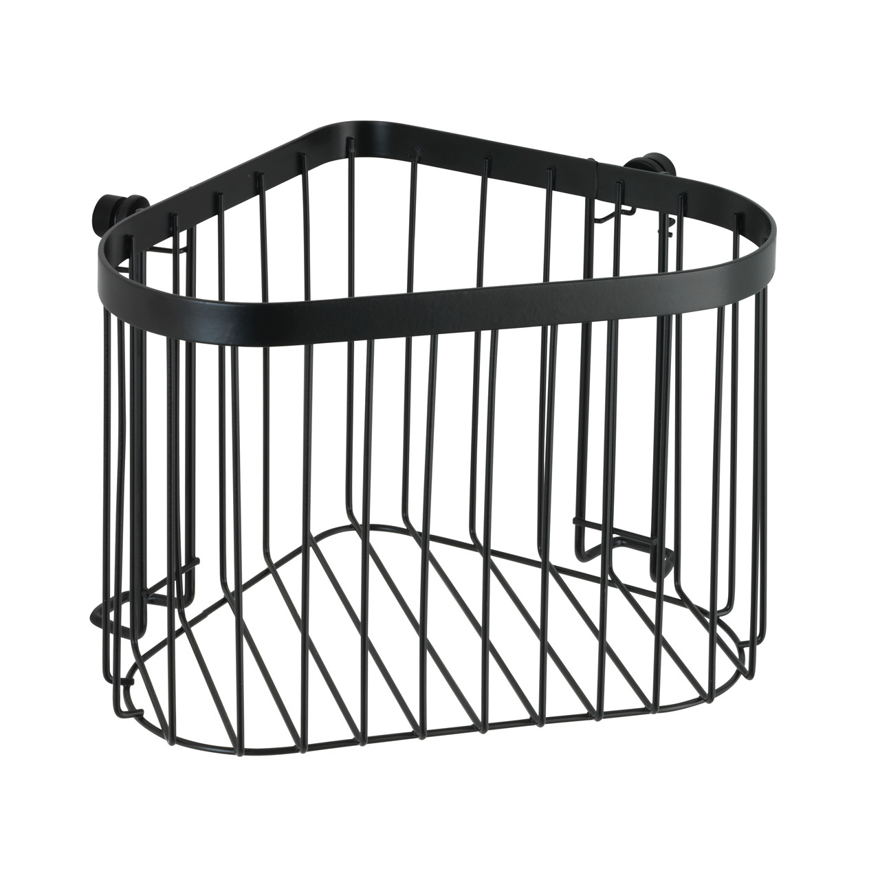 490933-Eckablage-Classic-Plus-schwarz_FS_02 WENKO CLASSIC PLUS ECKABLAGE SCHWARZ