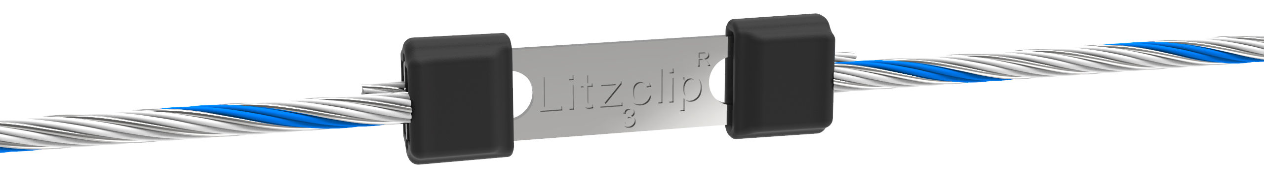 Kerbl Litzclip Litzenverbinder 3mm, gerade, Edelstahl Kerbl Litzclip Litzenverbinder 3mm, gerade, Edelstahl