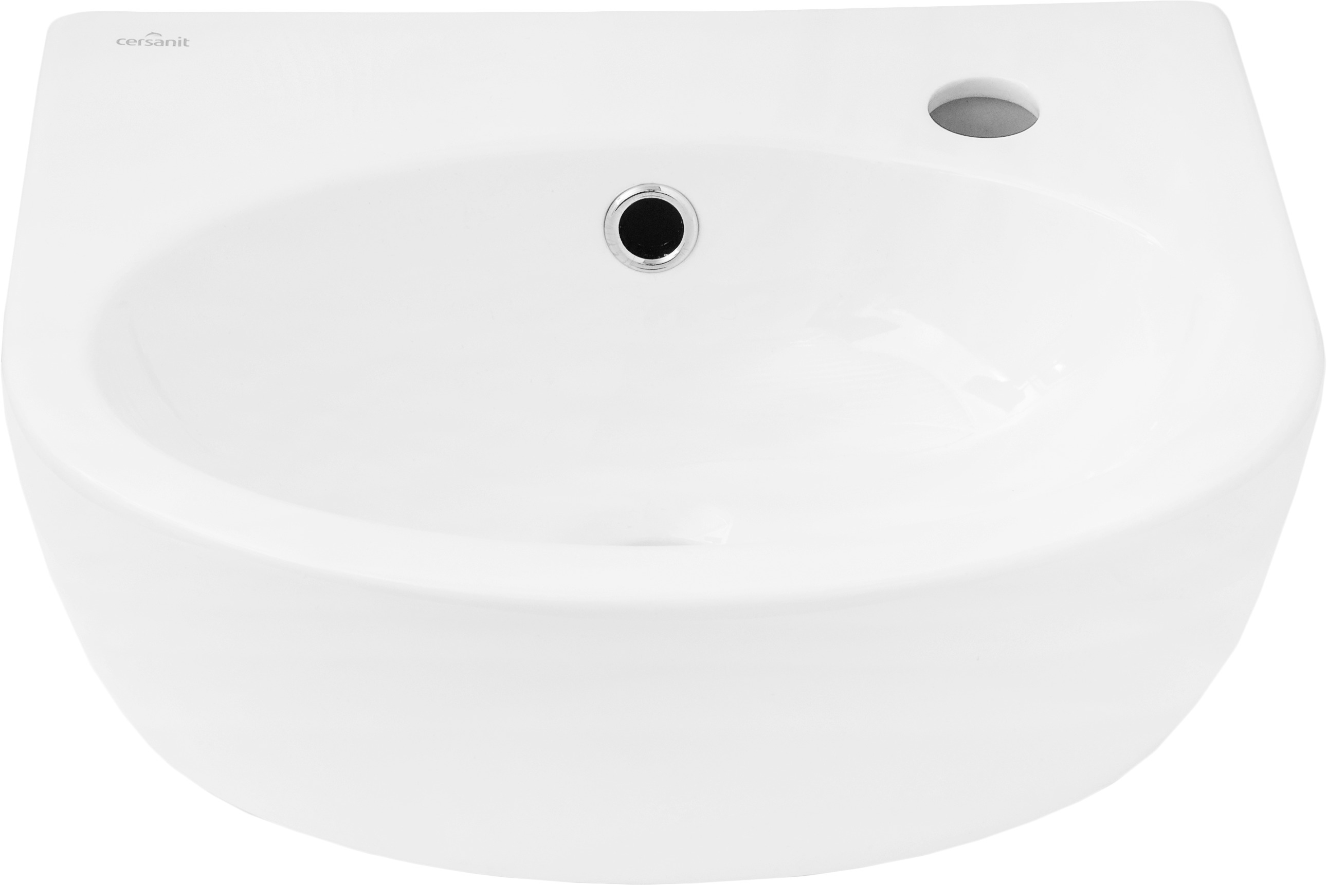 649226-pt1   MONTEGO HANDWASCHBECKEN  40CM HL RECHTS WEIß