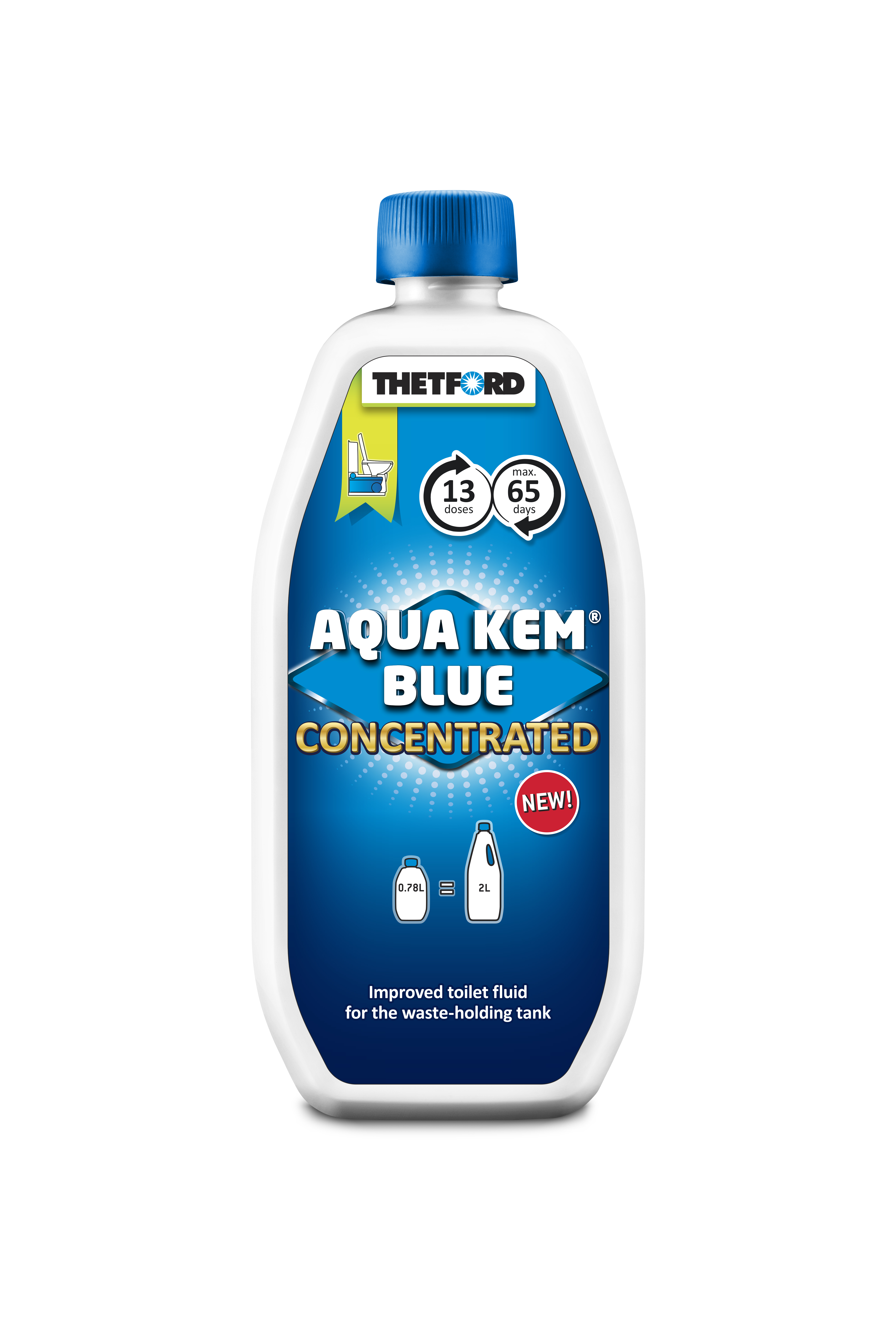 Thetford Aqua Kem Blue Konzentrat - 0,78 Liter