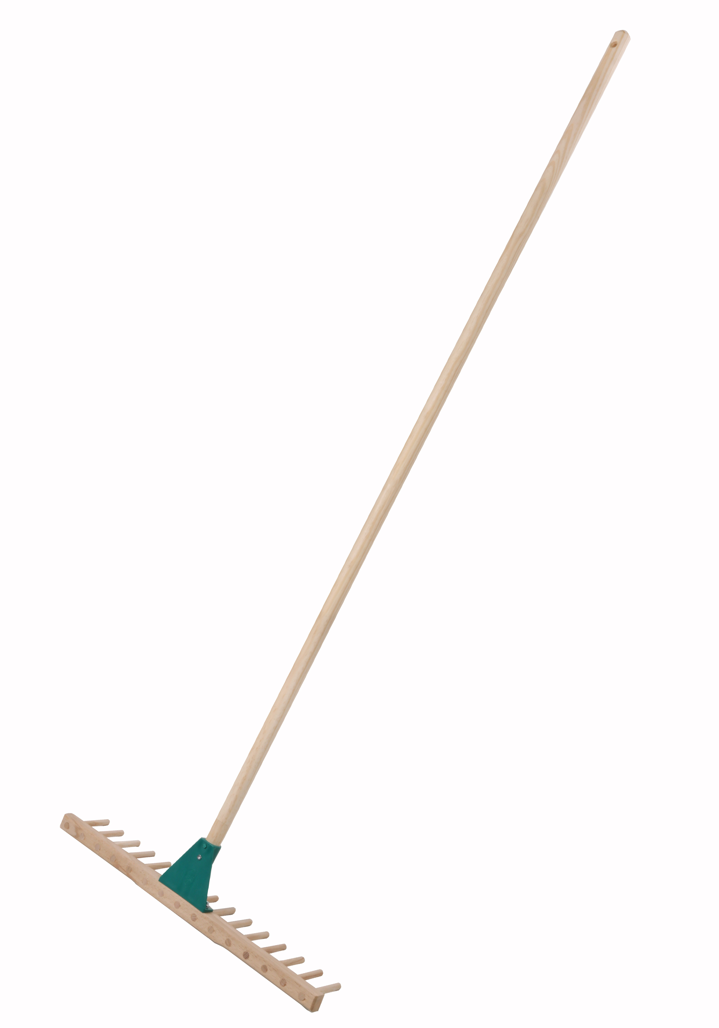 Floraworld Holz-Heurechen mit 15 Zinken, Buche FSC 100%