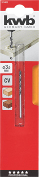 511463-300 Kwb CV-Holzspiralbohrer 3.0 mm