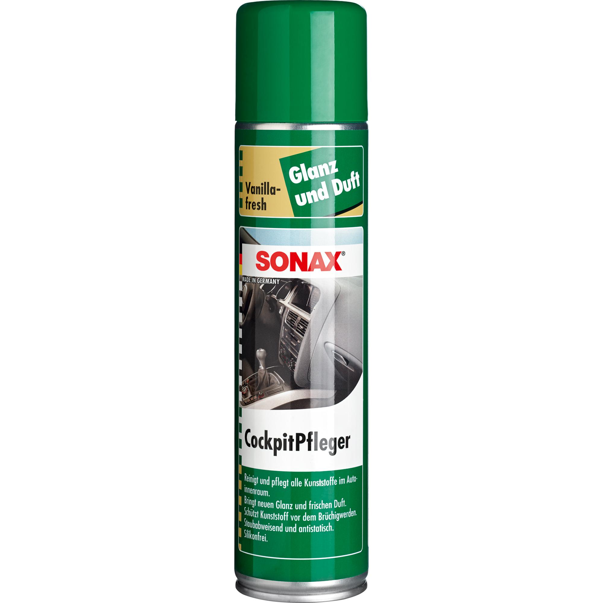 4064700342309_Cockpit-Pflege-Vanille-400ml_Web-Hauptbild SONAX COCKPITPFLEGER VANILLE 400 ML