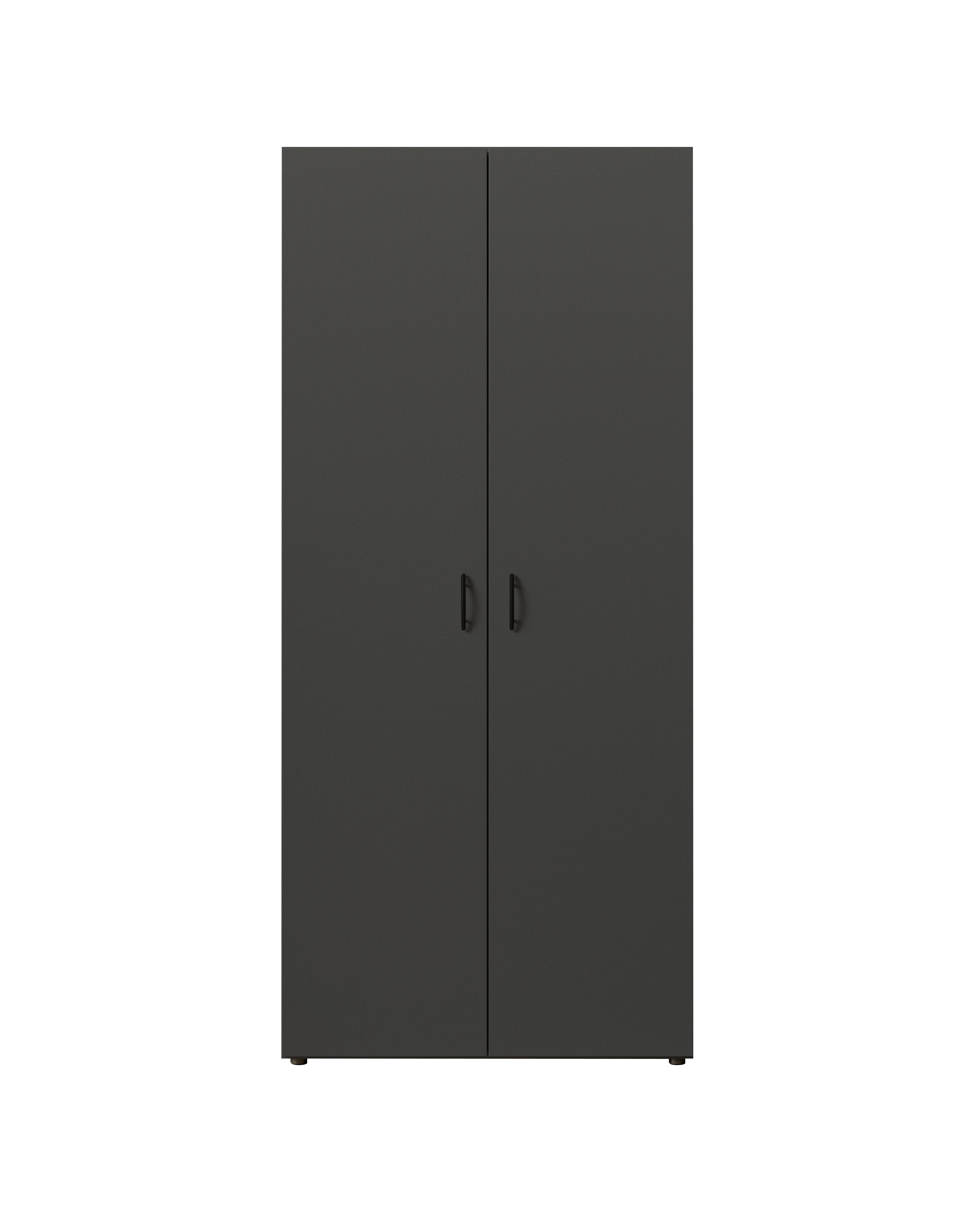 Pol-Power Drehtürenschrank Joe/Base 3, graphit