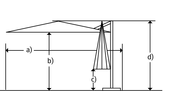 Schneider Schirm Rhodos Jun.270X270 Natur