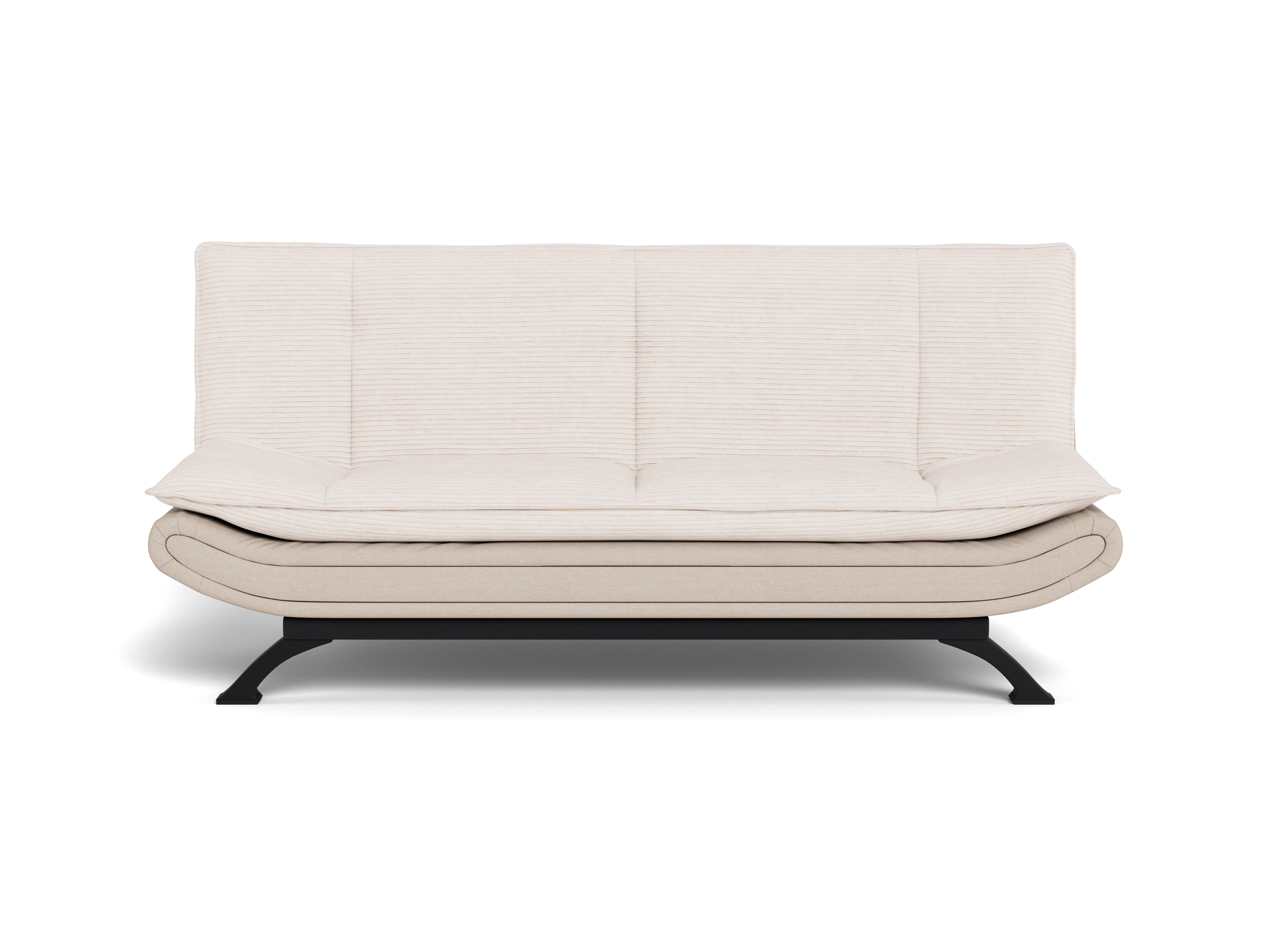 Actona Schlafsofa Faith, 196 x 98 x 91 cm, beige/schwarz