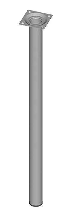 Dolle Möbelfuß Pop, silber, 600 x Ø 30 mm