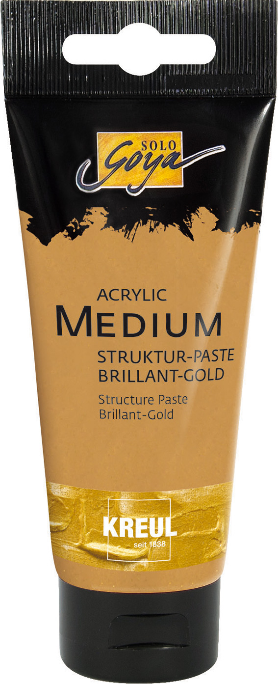 85701_SOLOGOYA_AcrylicMedium_StrukturPaste_BrillantGold_100ml_RGB Struktur-Paste