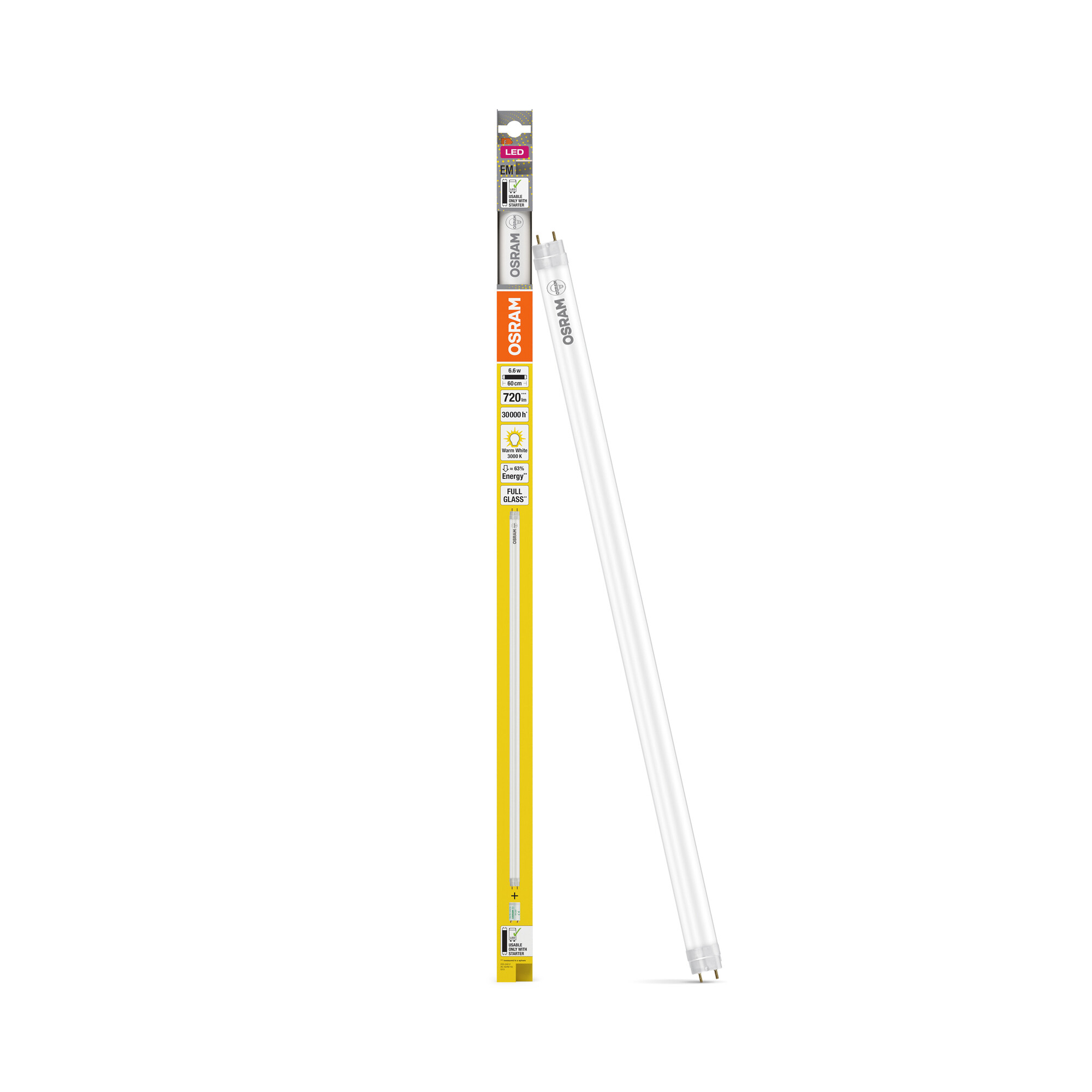 Osram LED Röhre TUBE T8, warmweiß