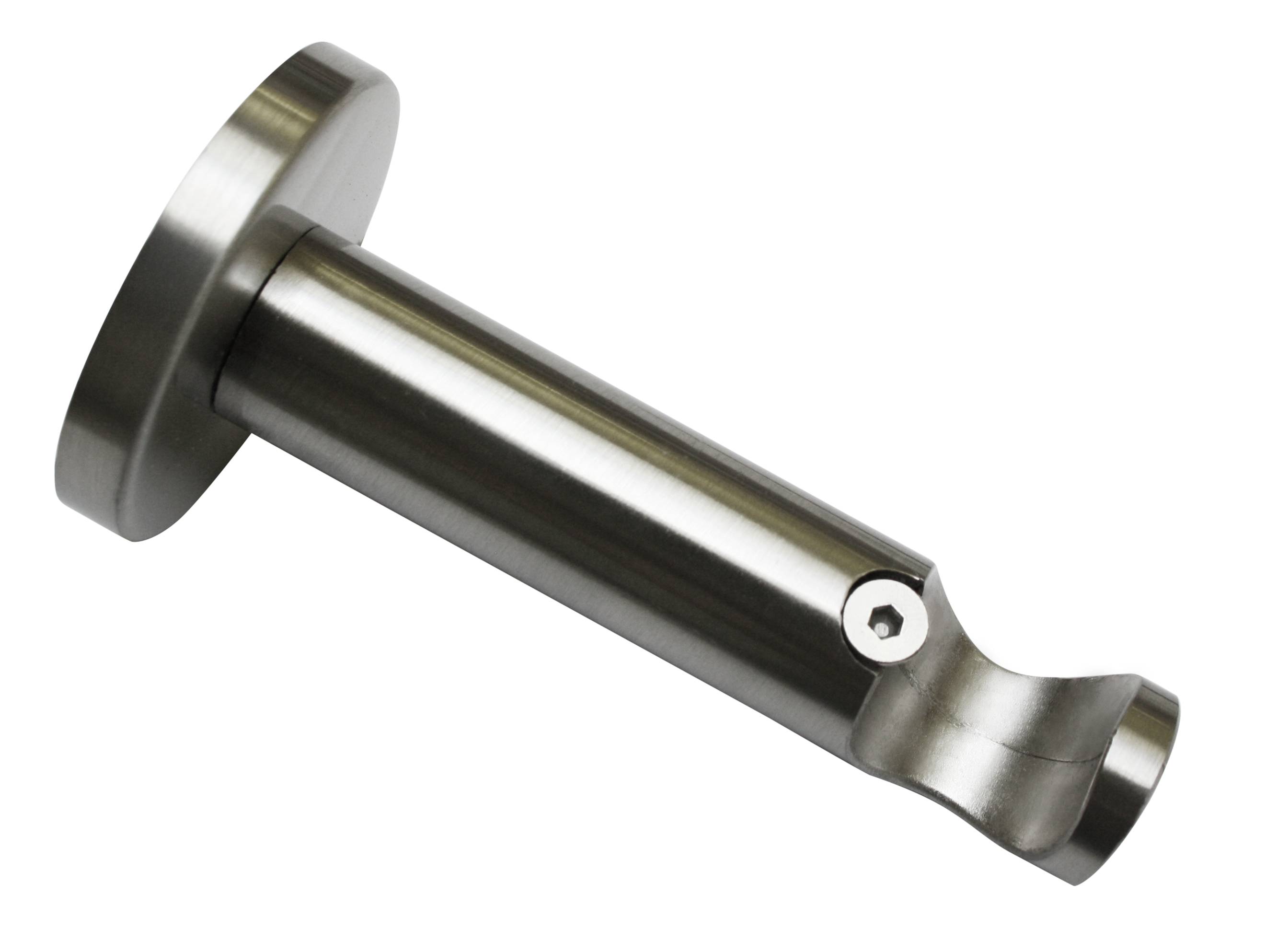 GARDINIA TRÄGER 1 L-OFFEN 20MM EDELST.OPTIK