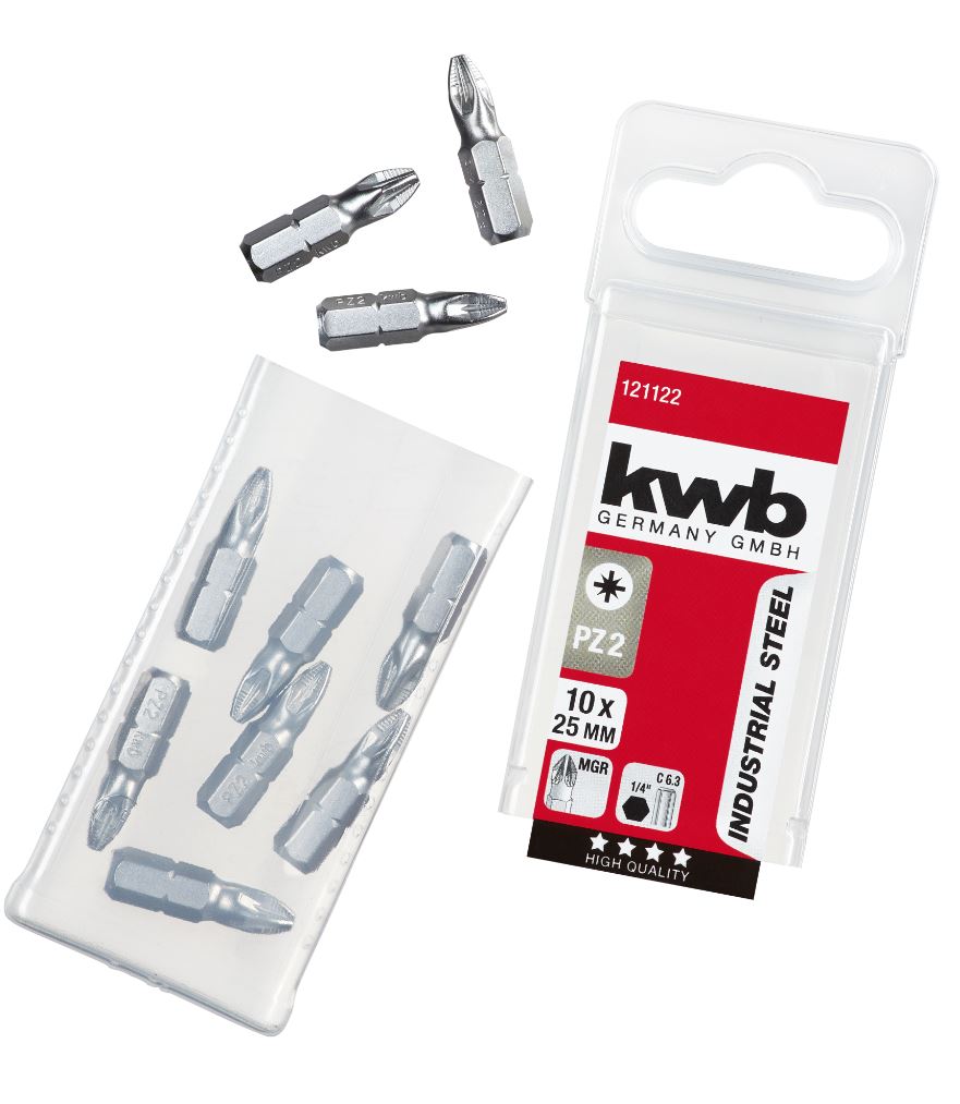 Kwb Schrauberbits 25 mm, PZ2