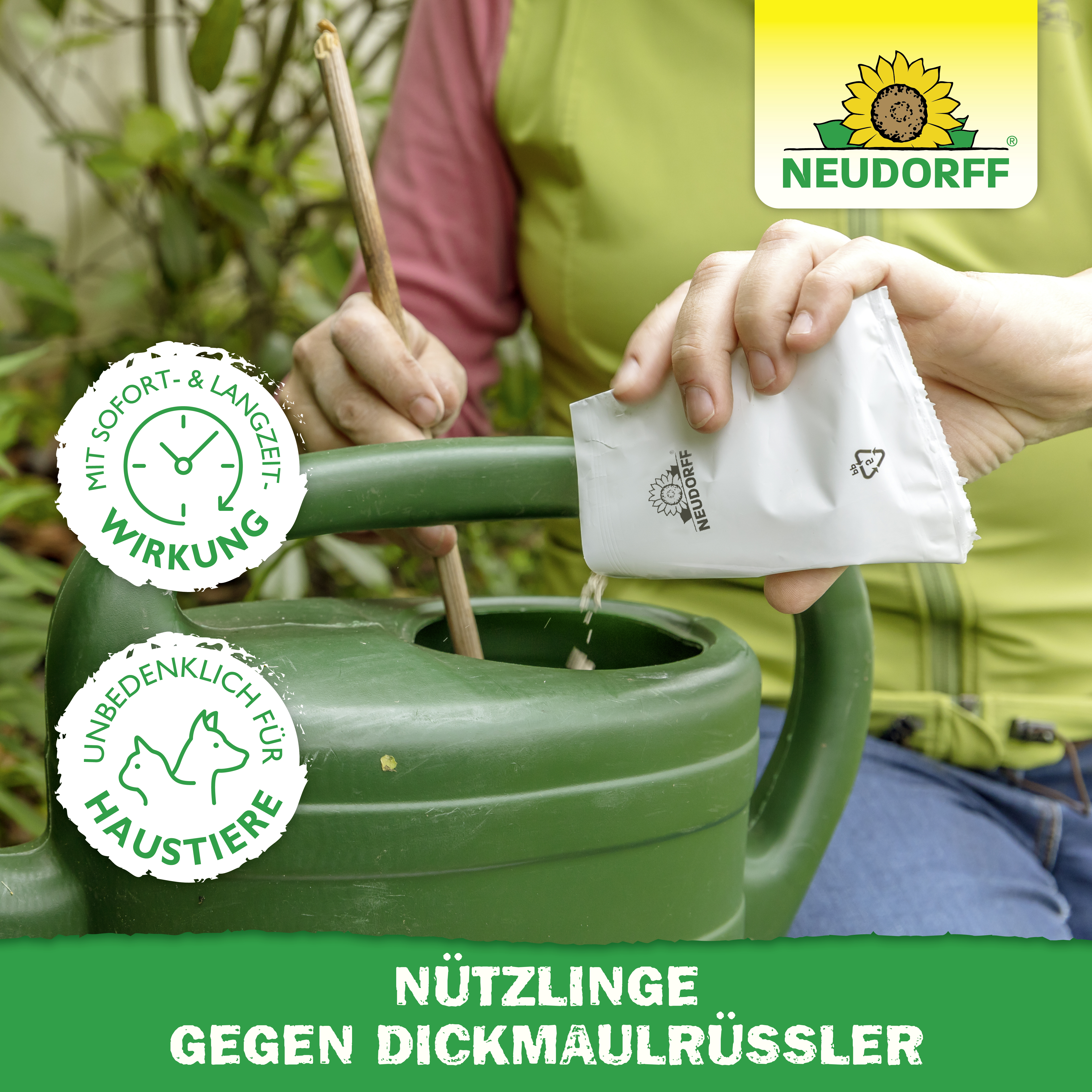 Neudorff Bestell-Karte Nützlinge gegen Dickmaulrüssler