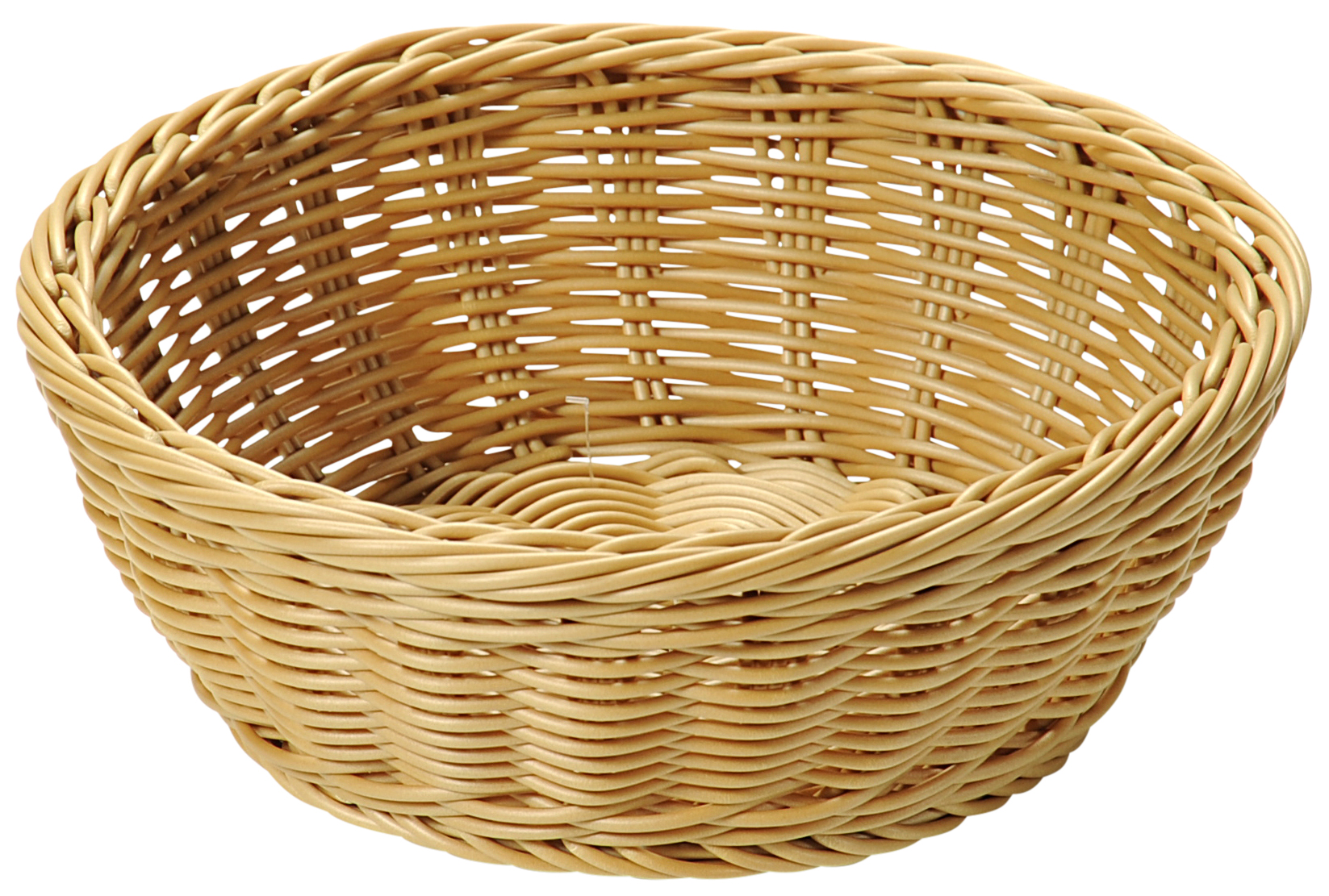 Kesper Brot und Obstkorb, Vollkunststoff, Maße: Ø 24 cm, Höhe: 8,5 cm