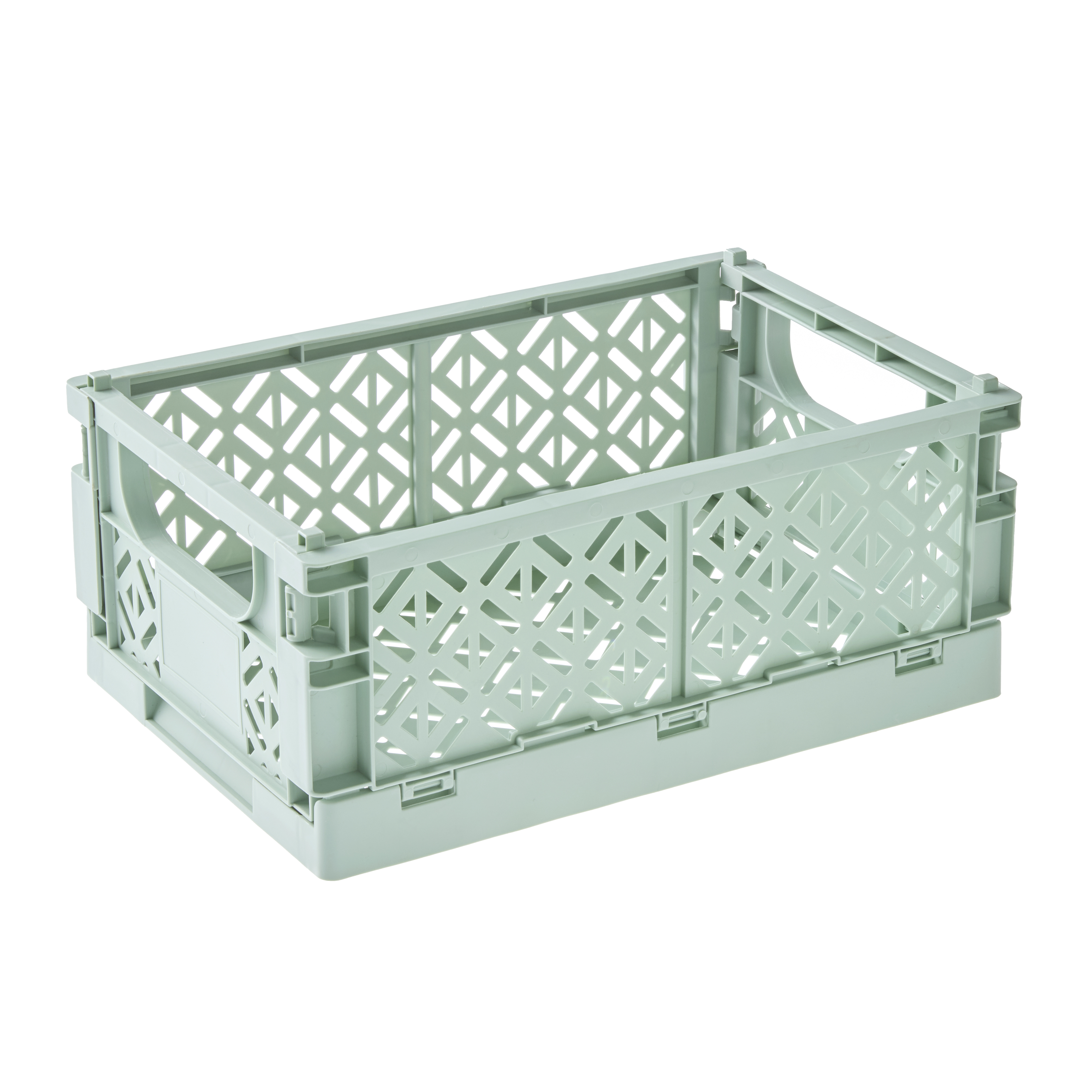 keeeper fritzi Faltbare Dekobox, 3,45 l, Zusammenklappbare Box, Kompakt und platzsparend, Grün (Nordic Green) 